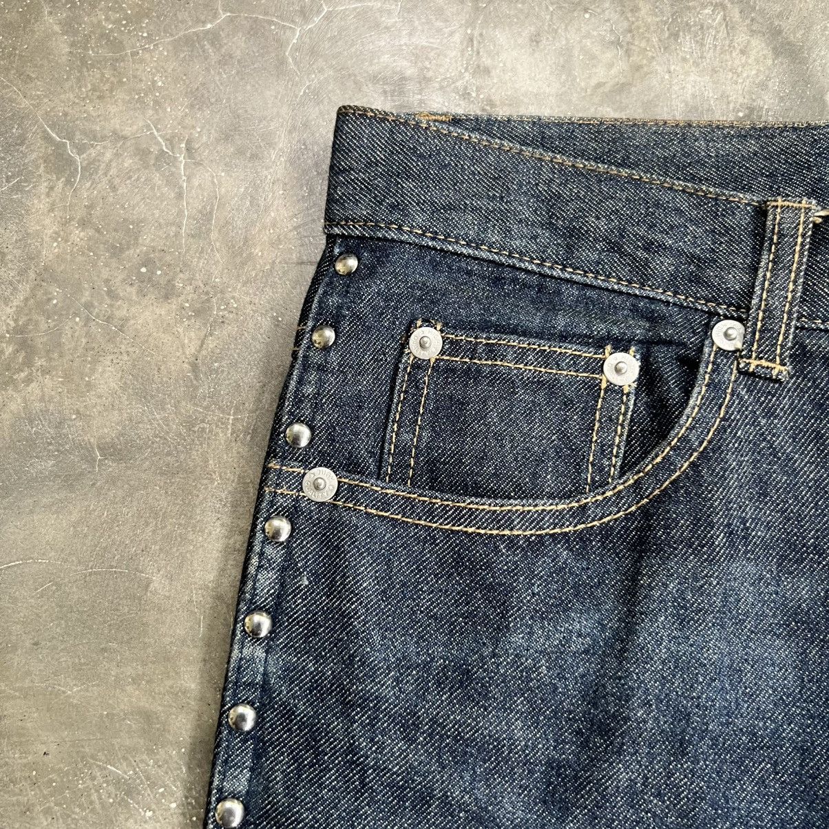 Hysteric Glamour 2000s Livre Claire Studed Flare Jeans Size US 33 - 6 Thumbnail