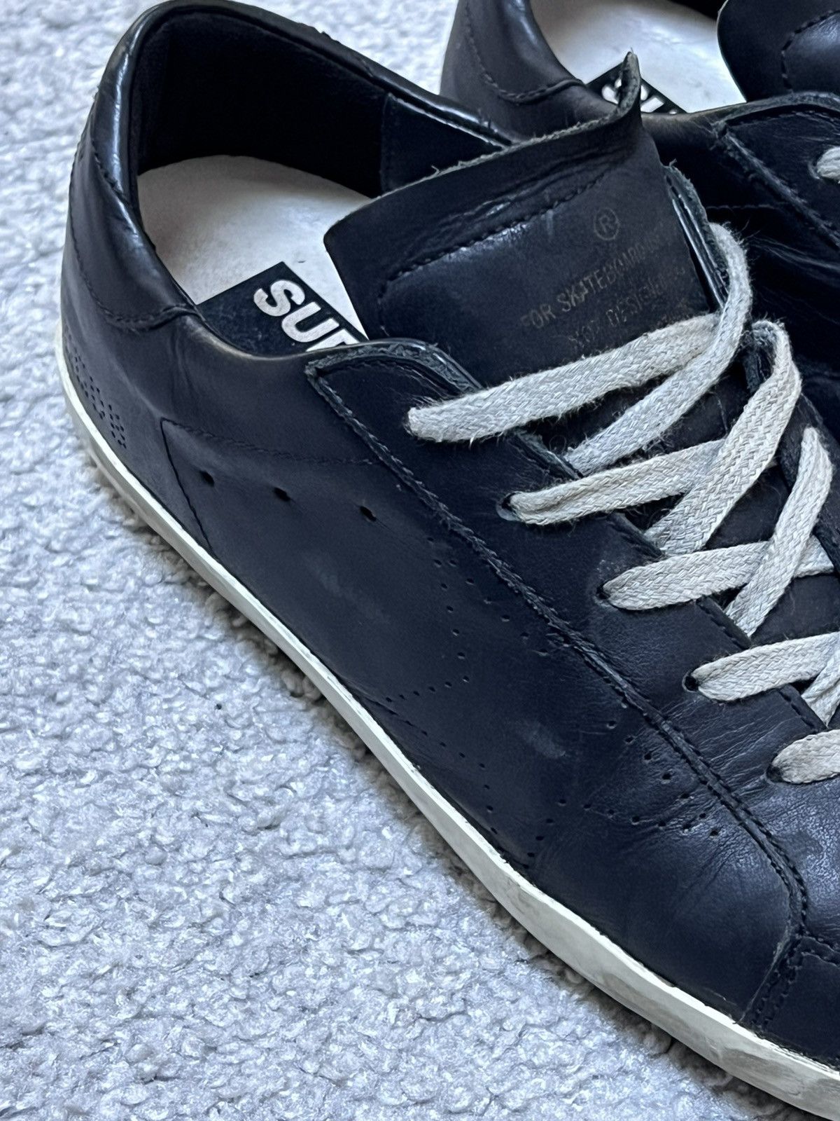 Golden Goose Golden Goose Superstar Black Size 37 Size US 6 / IT 36 - 3 Thumbnail