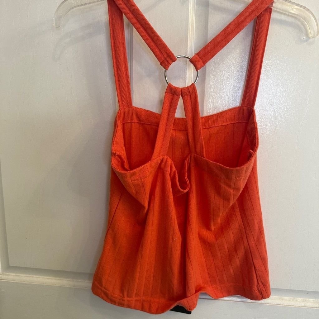Chaser Brand Women's Chaser Cropped Tank Top Size S Orange Size S / US 4 / IT 40 - 4 Thumbnail
