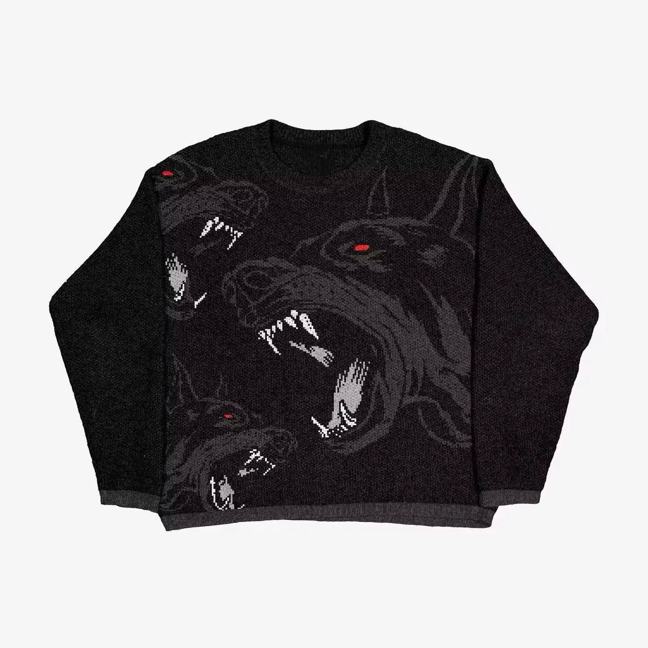 Japanese Brand × Vintage fall-winter knit sweater. Size US XL / EU 56 / 4 - 1 Thumbnail