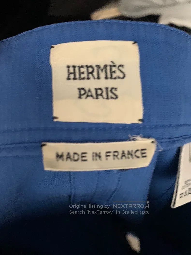 Hermes Hermes Front Split Cotton Material Thin Skirt Size 24" / US 00 / IT 34 - 5 Thumbnail
