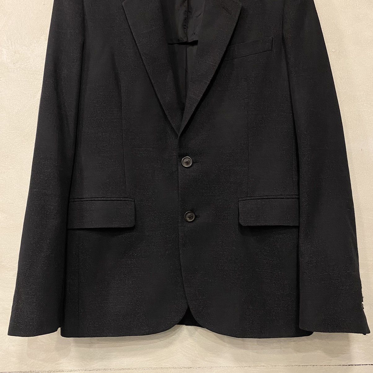 Maison Margiela Maison Margiela - FW10 Textured Wool Blazer Size 44S - 5 Thumbnail