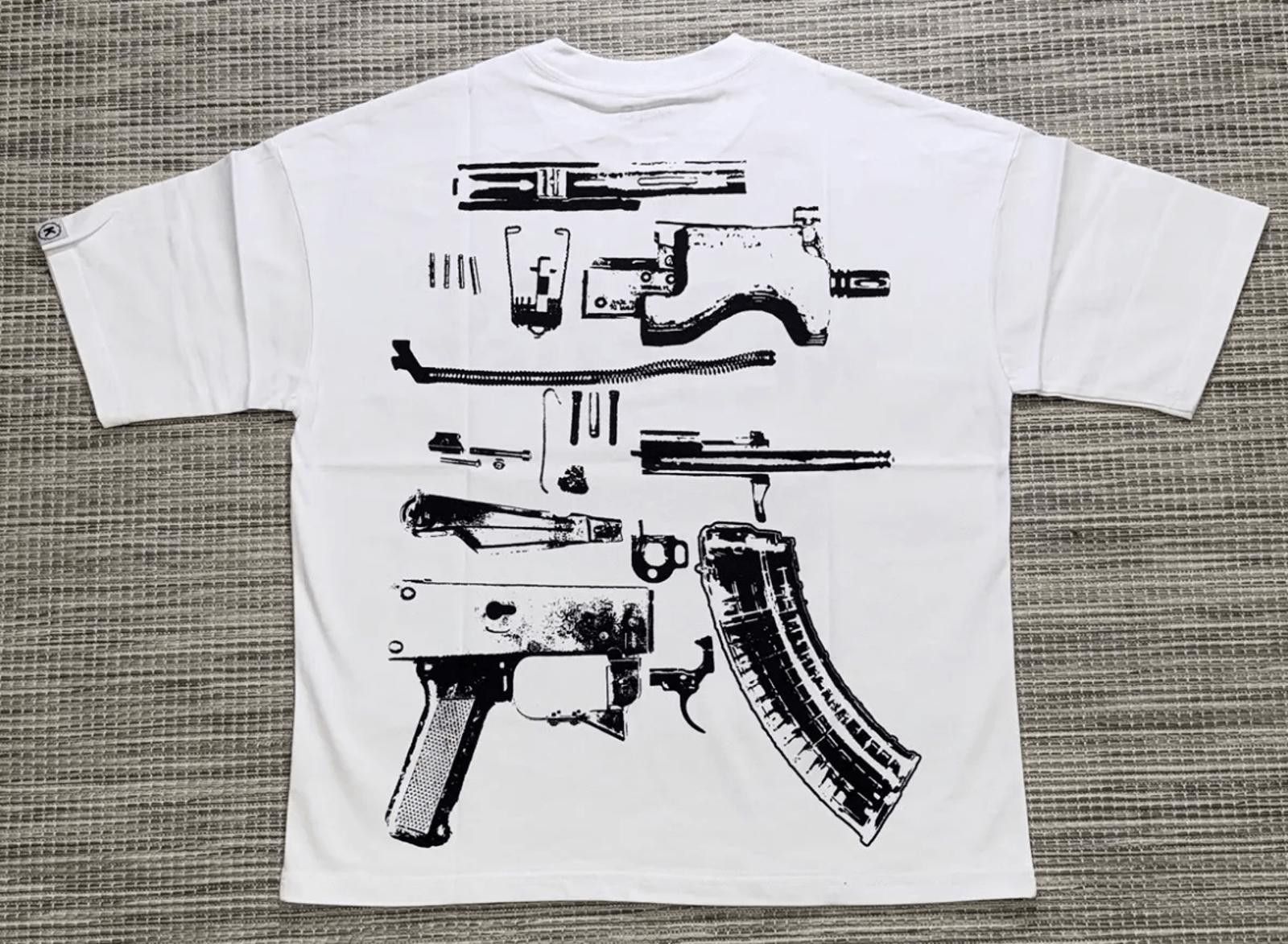 Other Kixkz White/Black In Draco We Trust Tee Size US XL / EU 56 / 4 - 3 Thumbnail