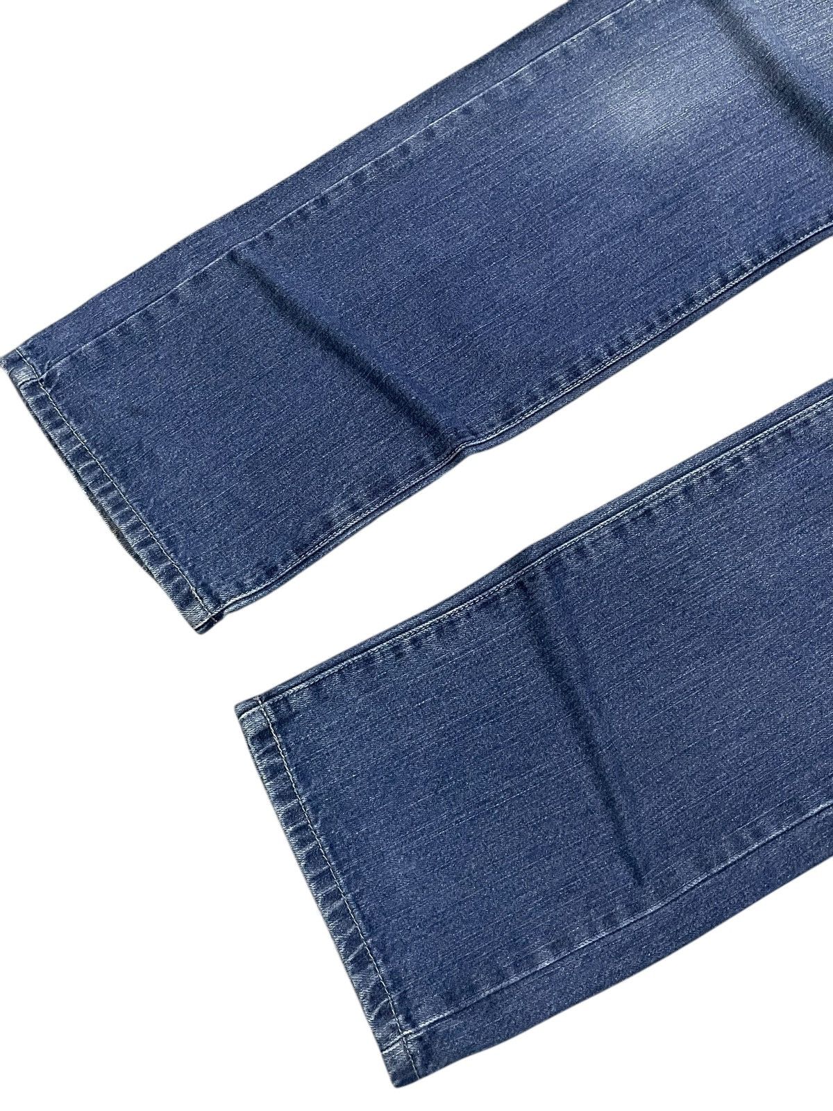 Japanese Brand Vintage One Piece Anime Ace And Luffy On Fire Rare Jeans Size US 30 / EU 46 - 5 Thumbnail