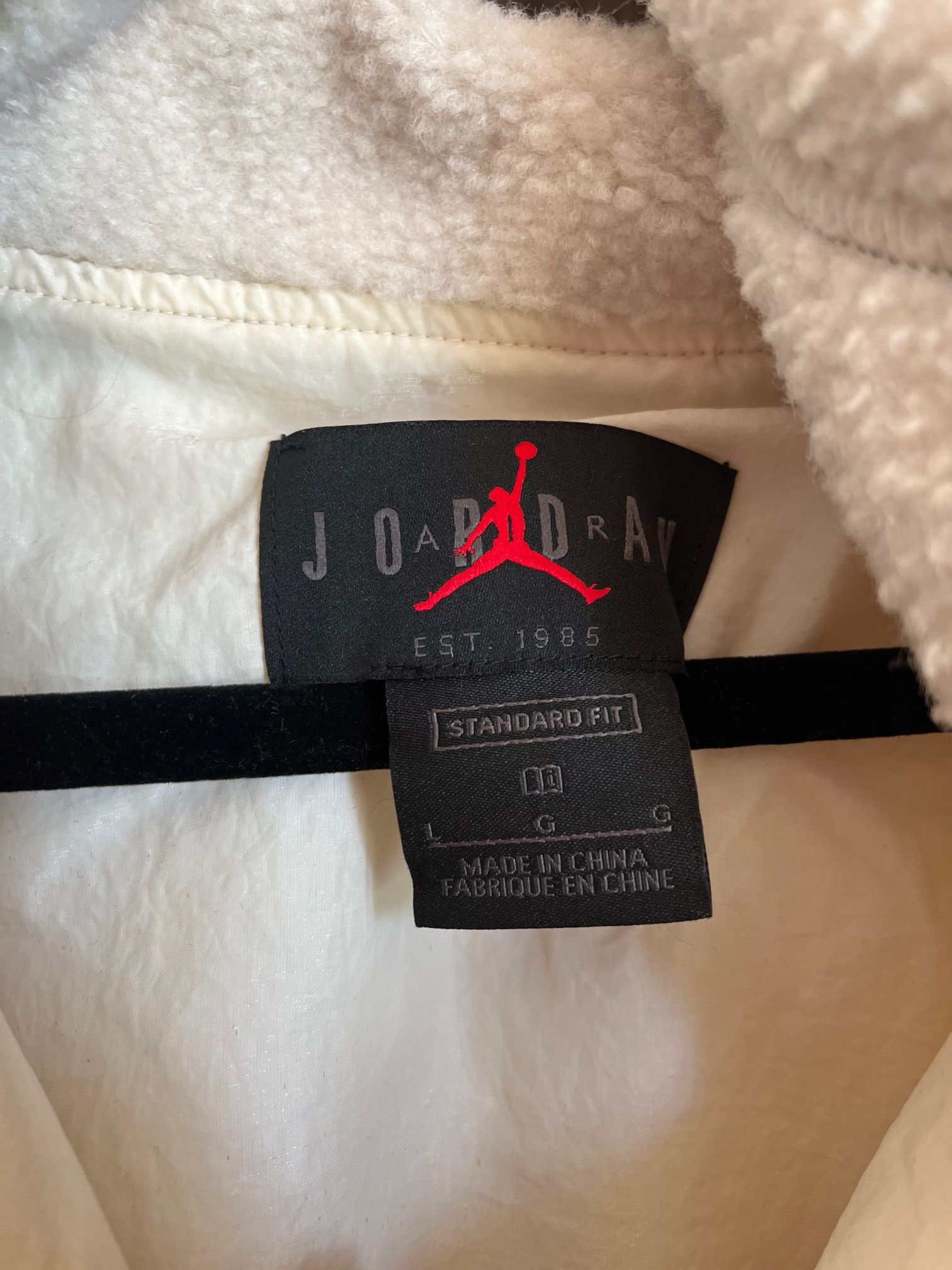 Jordan Brand Nike Air Jordan 23 Engineered Hooded Sherpa Jacket L Size US L / EU 52-54 / 3 - 8 Thumbnail