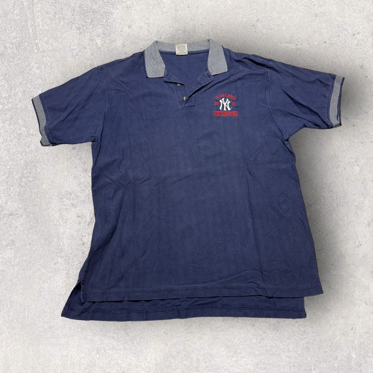 MLB × New York Yankees × Vintage Vintage New York Yankees polo shirt Size US XL / EU 56 / 4 - 1 Thumbnail