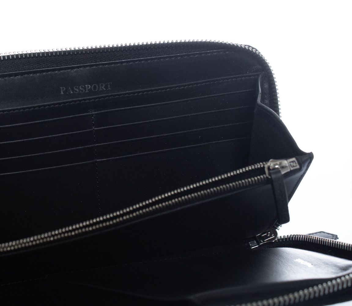 Fendi Fendi, FF print leather continental zip clutch Size ONE SIZE - 5 Thumbnail