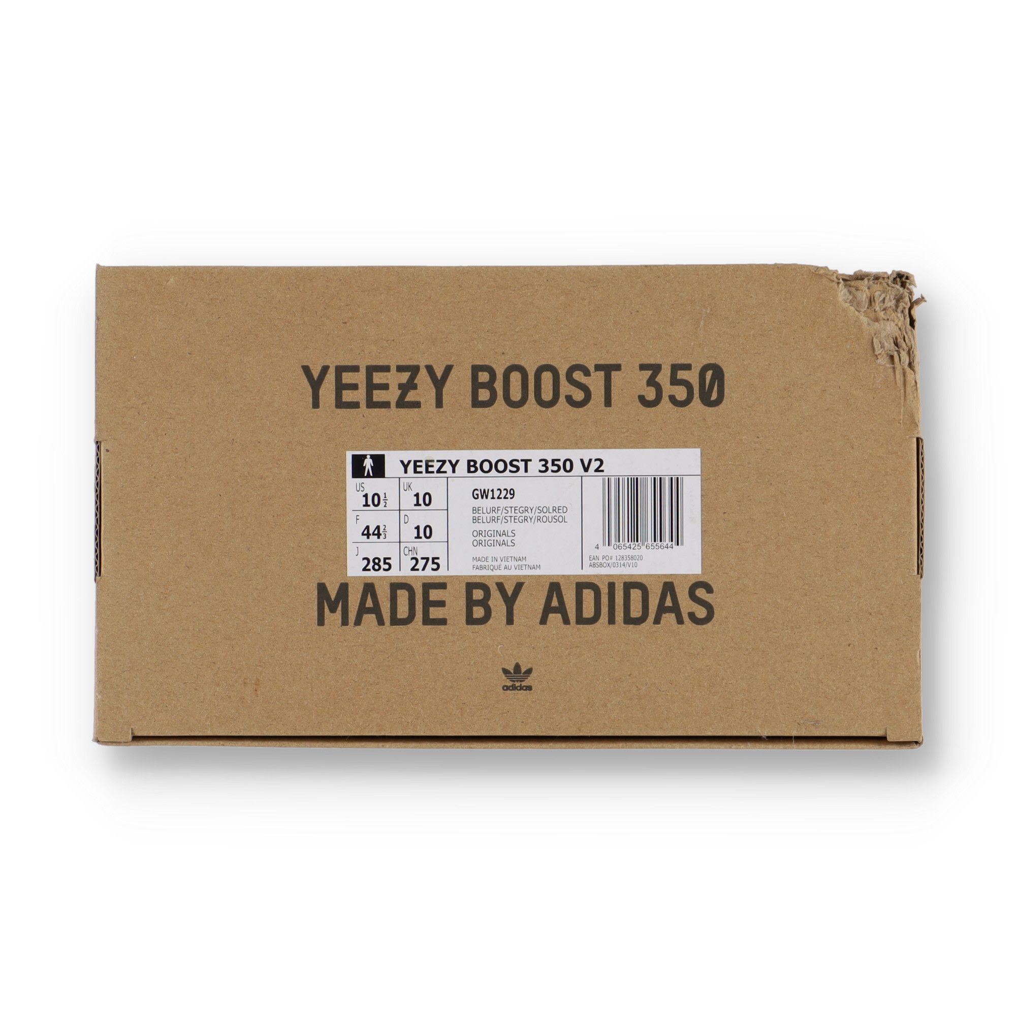 Adidas Grey Orange Beluga 350v2 Reflective GW1229 Trainers Size US 10.5 / EU 43-44 - 7 Thumbnail