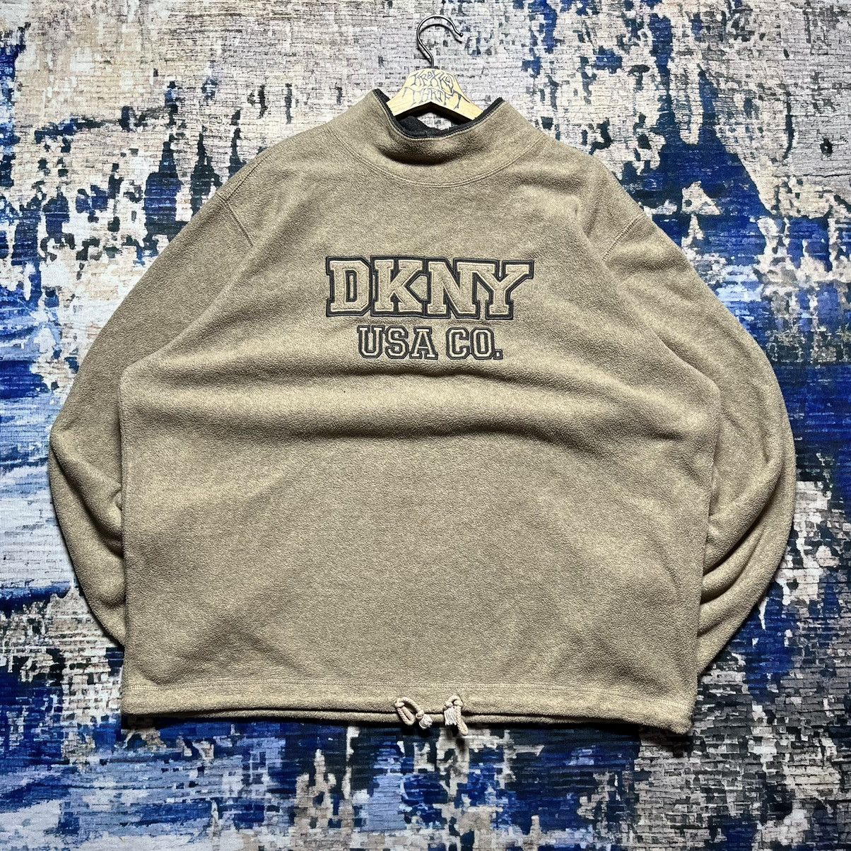 DKNY × Vintage 💥RARE Vintage DKNY USA CO. Spell Out Sweetshirts 90s Size US M / EU 48-50 / 2 - 1 Thumbnail