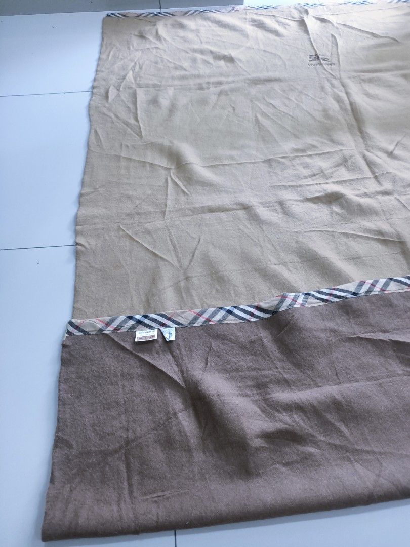 Burberry Burberrys Vintage Wool Blanket Japan 140x200cm Size ONE SIZE - 4 Thumbnail