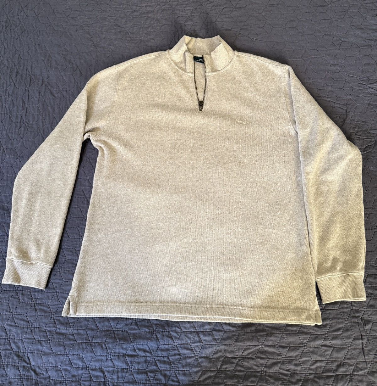 Rodd & Gunn 100% Australian Cotton 1/4 Zip Sweater Size XL