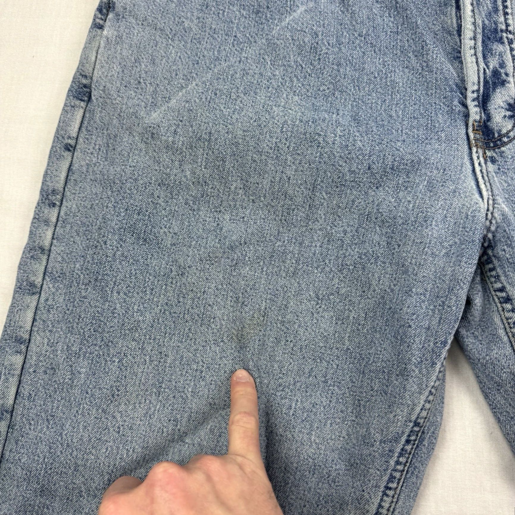 Banana Republic VINTAGE Banana Republic Jeans Men 36x33 Button Fly Lined Flannel Blue 90s USA Outdoor Straight Size US 36 / EU 52 - 4 Thumbnail