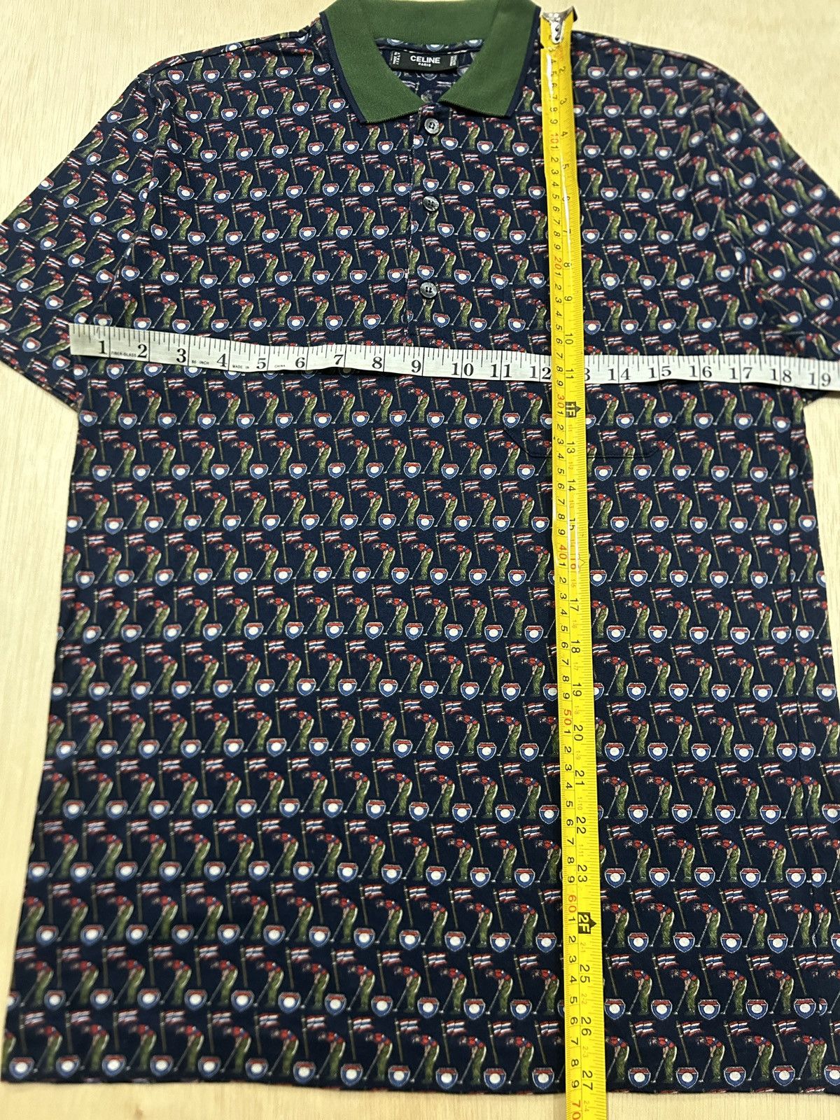 Celine Vintage Celine Monogram Golf Polos Size US S / EU 44-46 / 1 - 7 Thumbnail