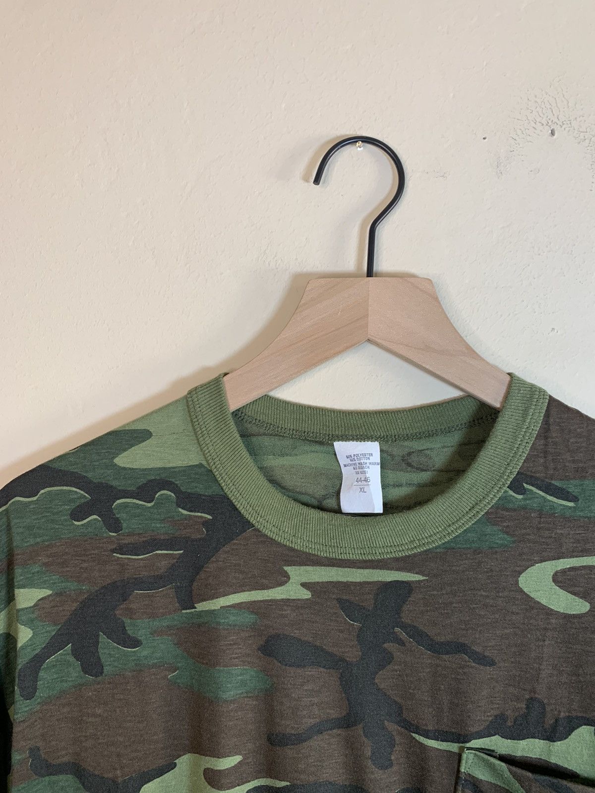 Vintage RARE* Vintage 70’s Camo Camoflage Single Stitch Pocket Shirt Size US XL / EU 56 / 4 - 6 Thumbnail