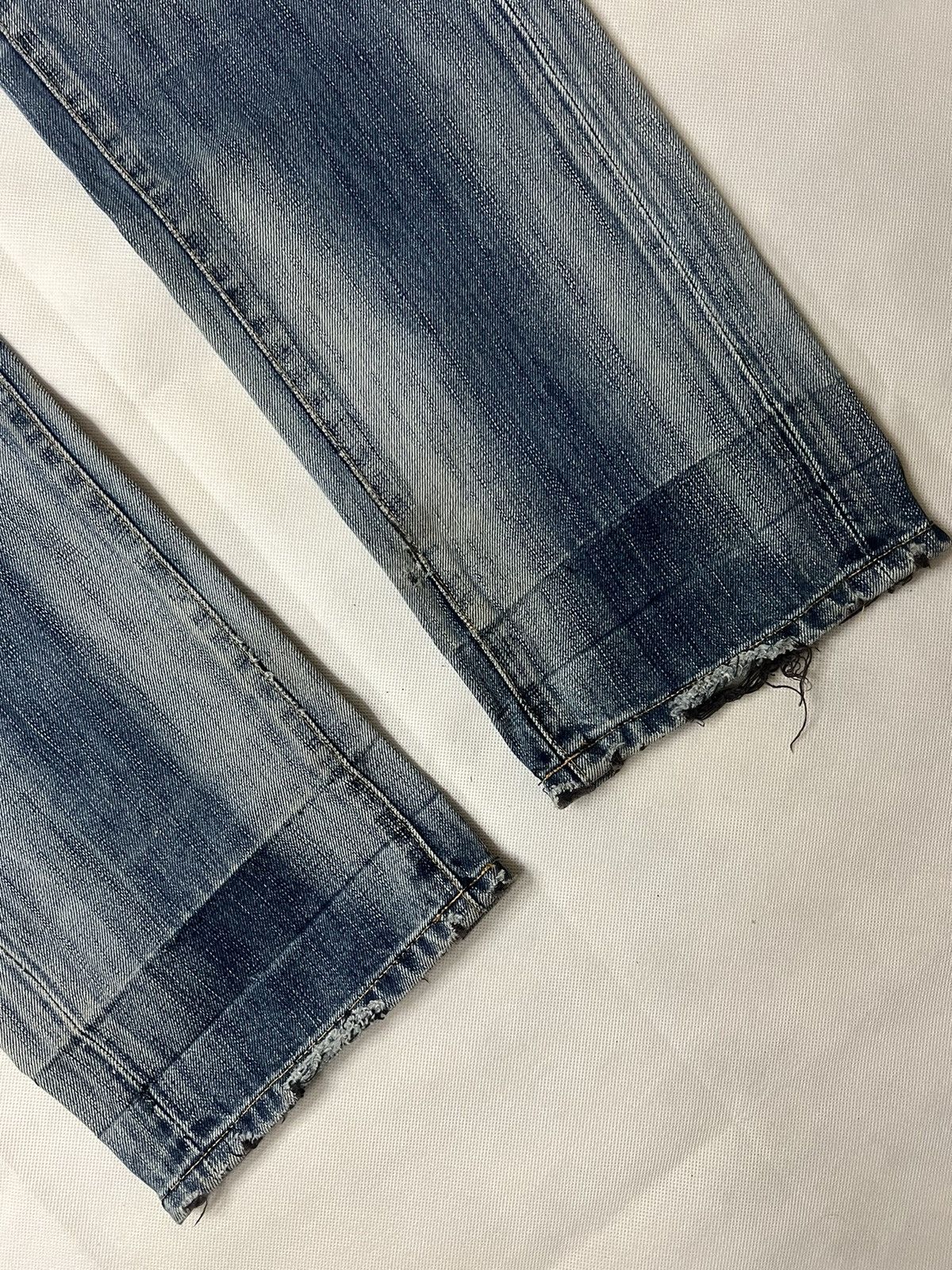 Edwin Vintage Edwin 503 Regular Distressed Denim Size US 29 - 5 Thumbnail