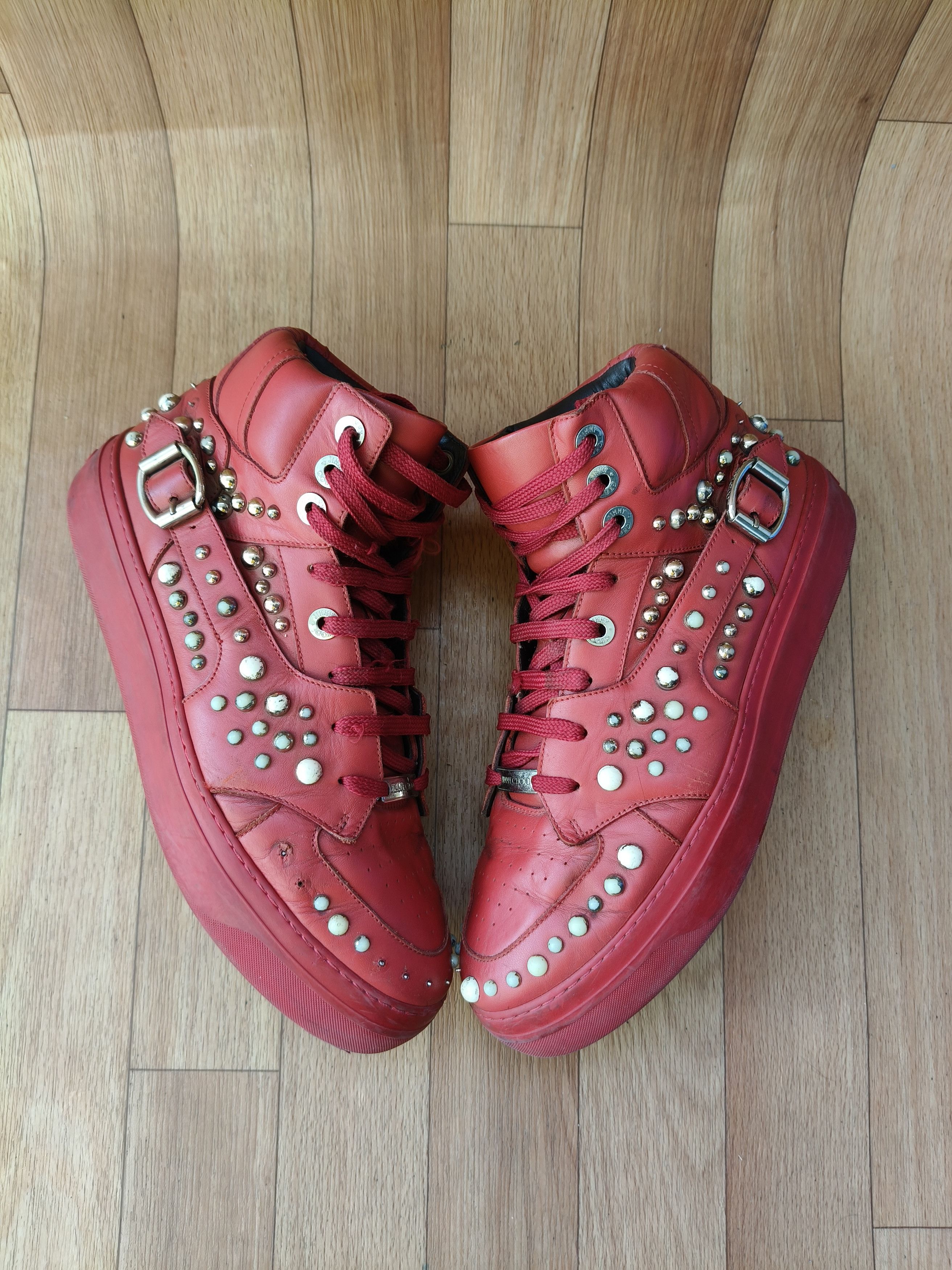 Jimmy Choo Jimmy Choo studded , like Givenchy Tyson , saint Laurent Size US 9 / EU 42 - 6 Thumbnail