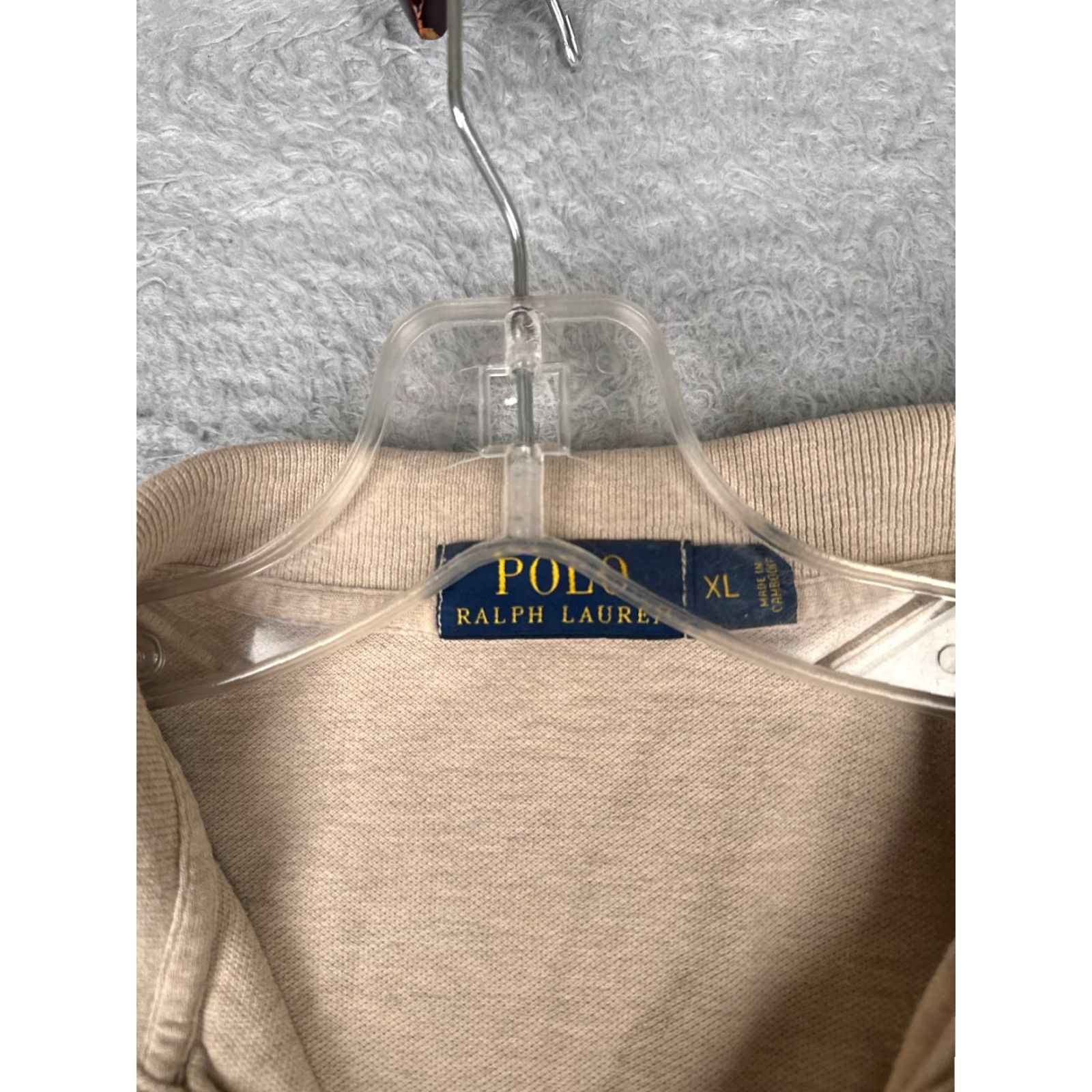 Ralph Lauren VINTAGE Polo Ralph Lauren Shirt Men XL Beige Polo Shirt XL Men Beige Polo Ralph Lauren Polo Shirt Men XL Beige Size US XL / EU 56 / 4 - 7 Thumbnail