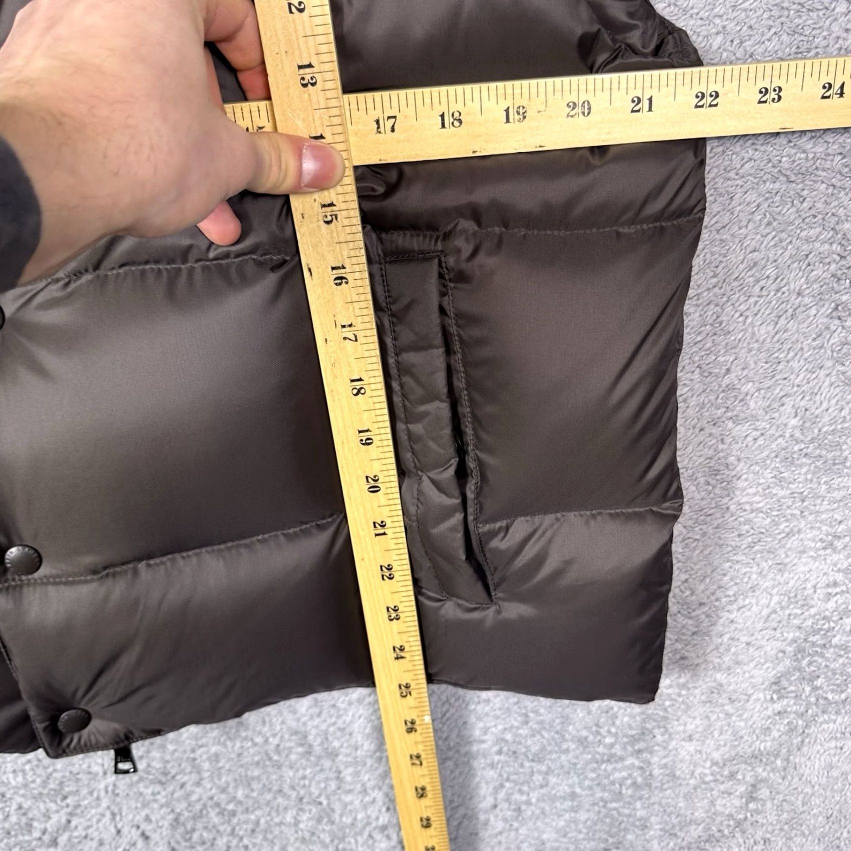 Polo Ralph Lauren VINTAGE Polo Ralph Lauren Down Vest Men L Full Zip Snap Puffer Quilted Brown 90s Size US L / EU 52-54 / 3 - 7 Thumbnail