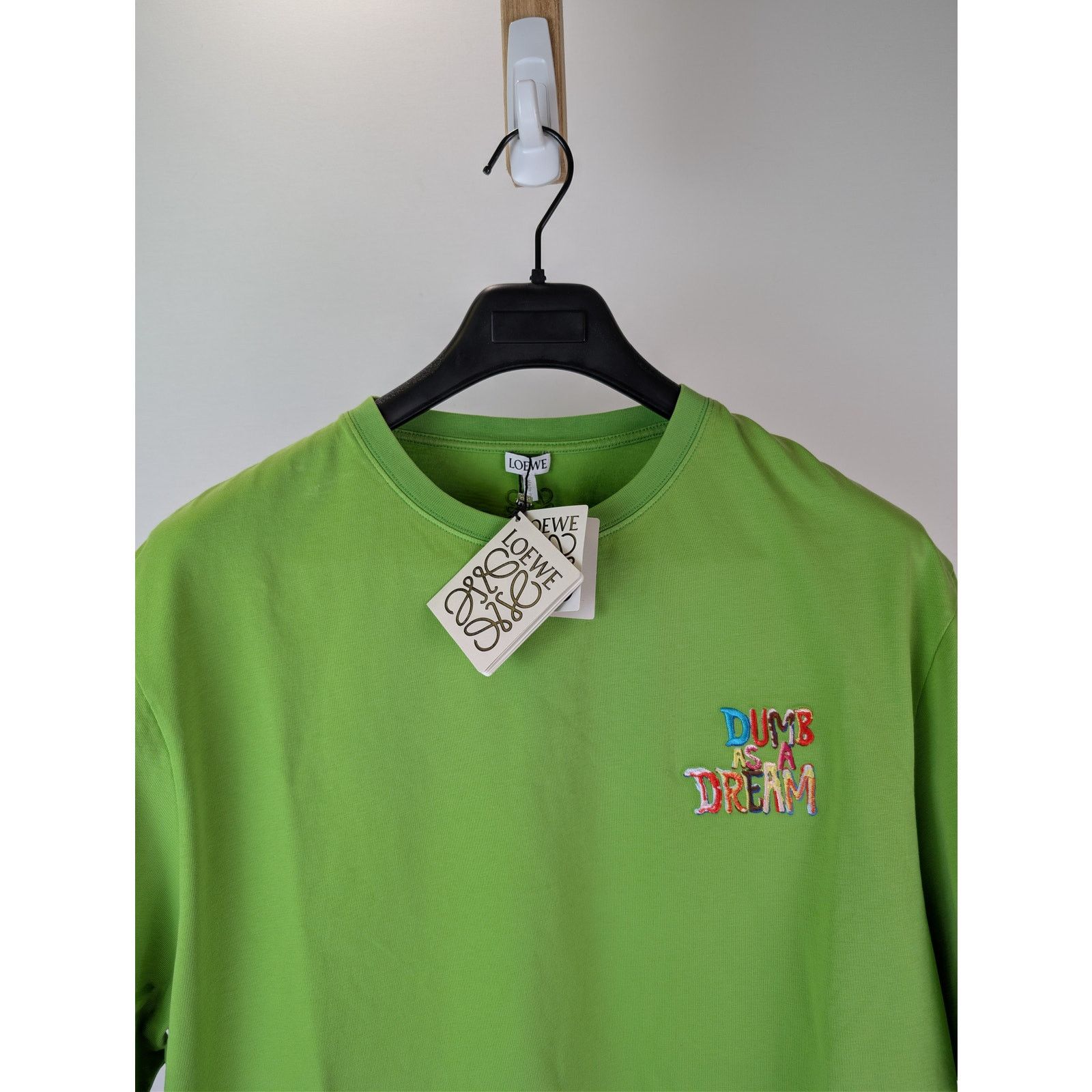 Loewe o1rshd1 Loose Fit T-Shirt Hawkins Te in Green Size US M / EU 48-50 / 2 - 7 Thumbnail