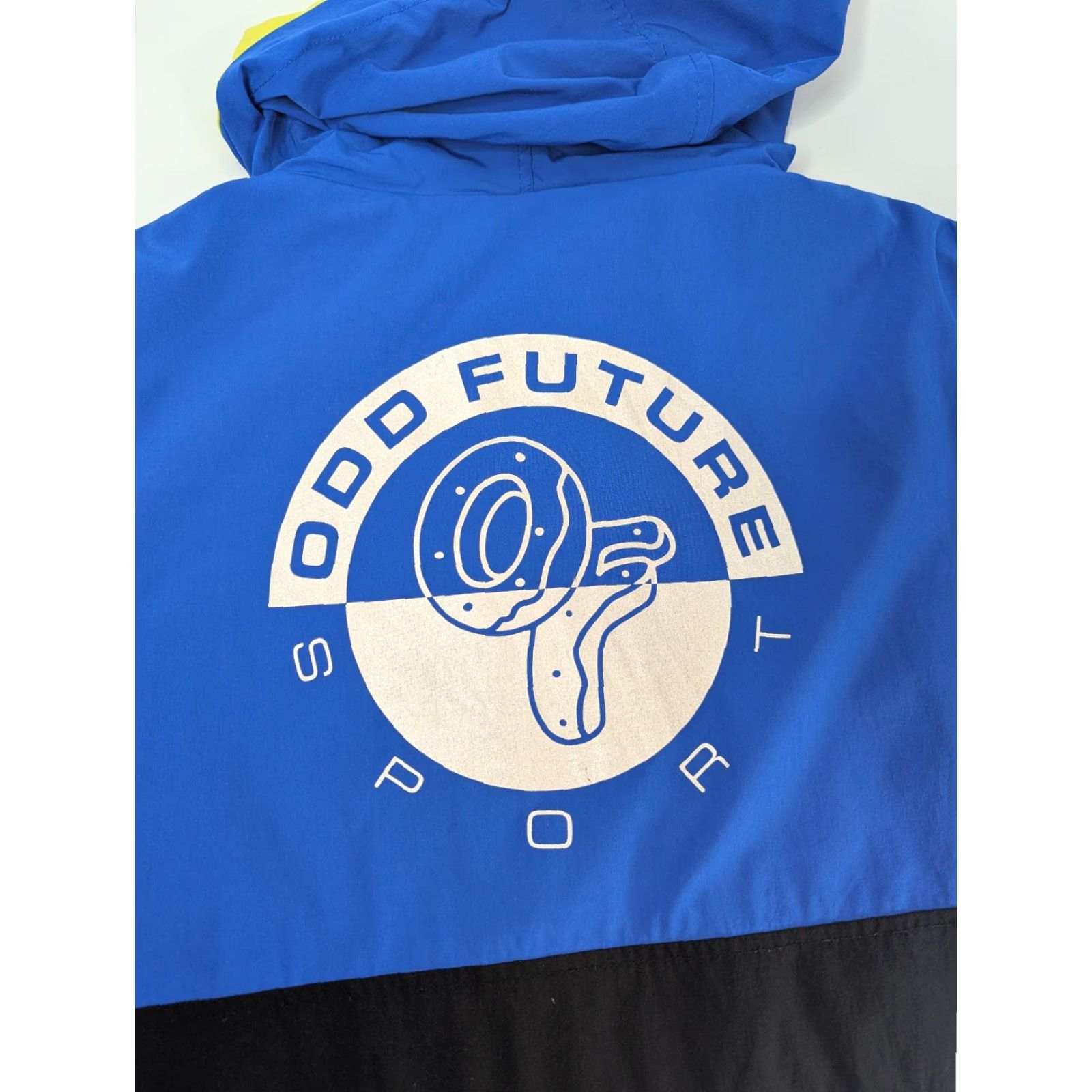 Odd Future VINTAGE Odd Future Sport Jacket Mens Large Blue Yellow Windbreaker Tyler The Creator Size US L / EU 52-54 / 3 - 6 Thumbnail