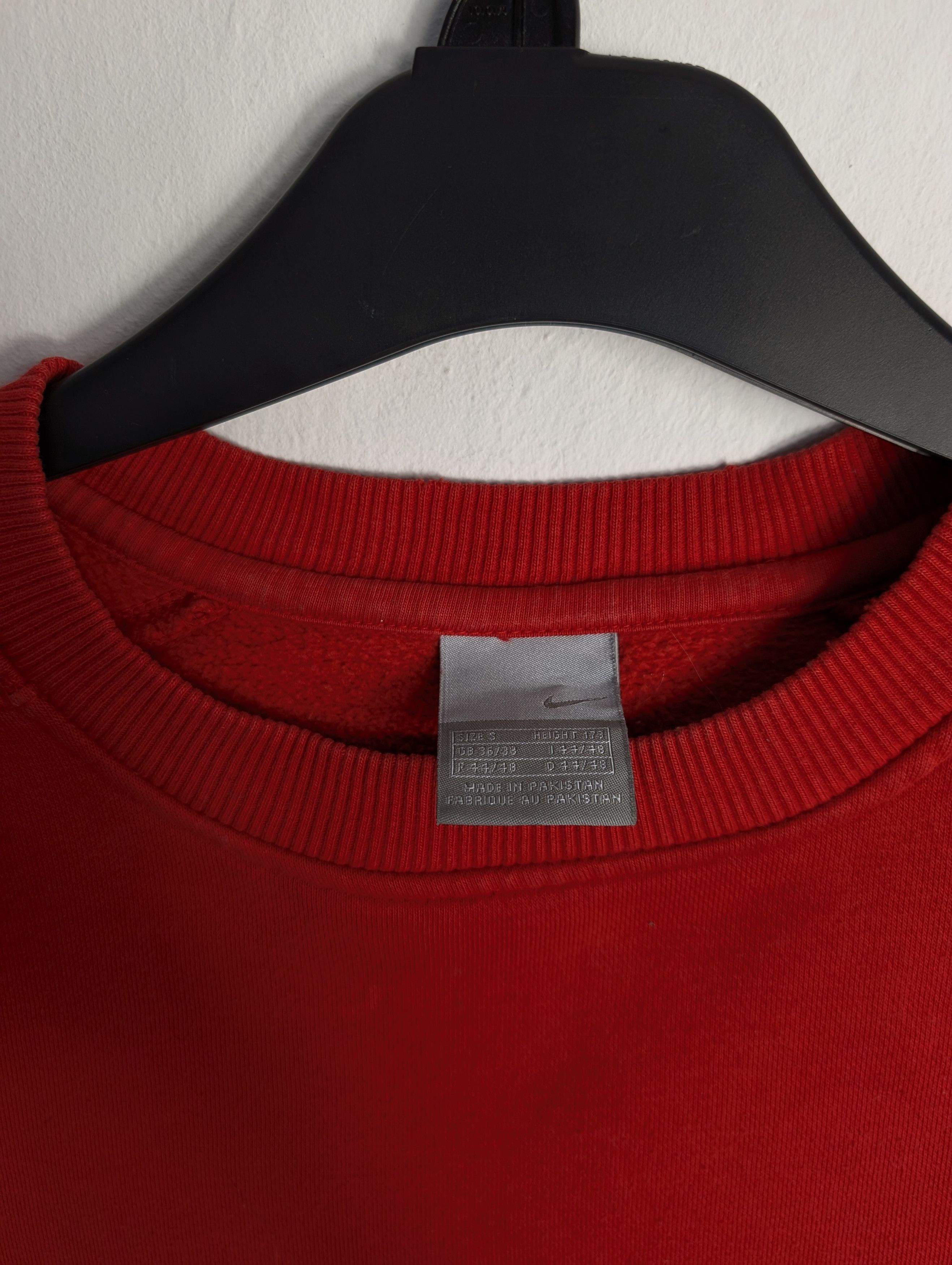 Nike × Vintage Vintage 00s Nike Central Swoosh Sweatshirt Size US S / EU 44-46 / 1 - 4 Thumbnail