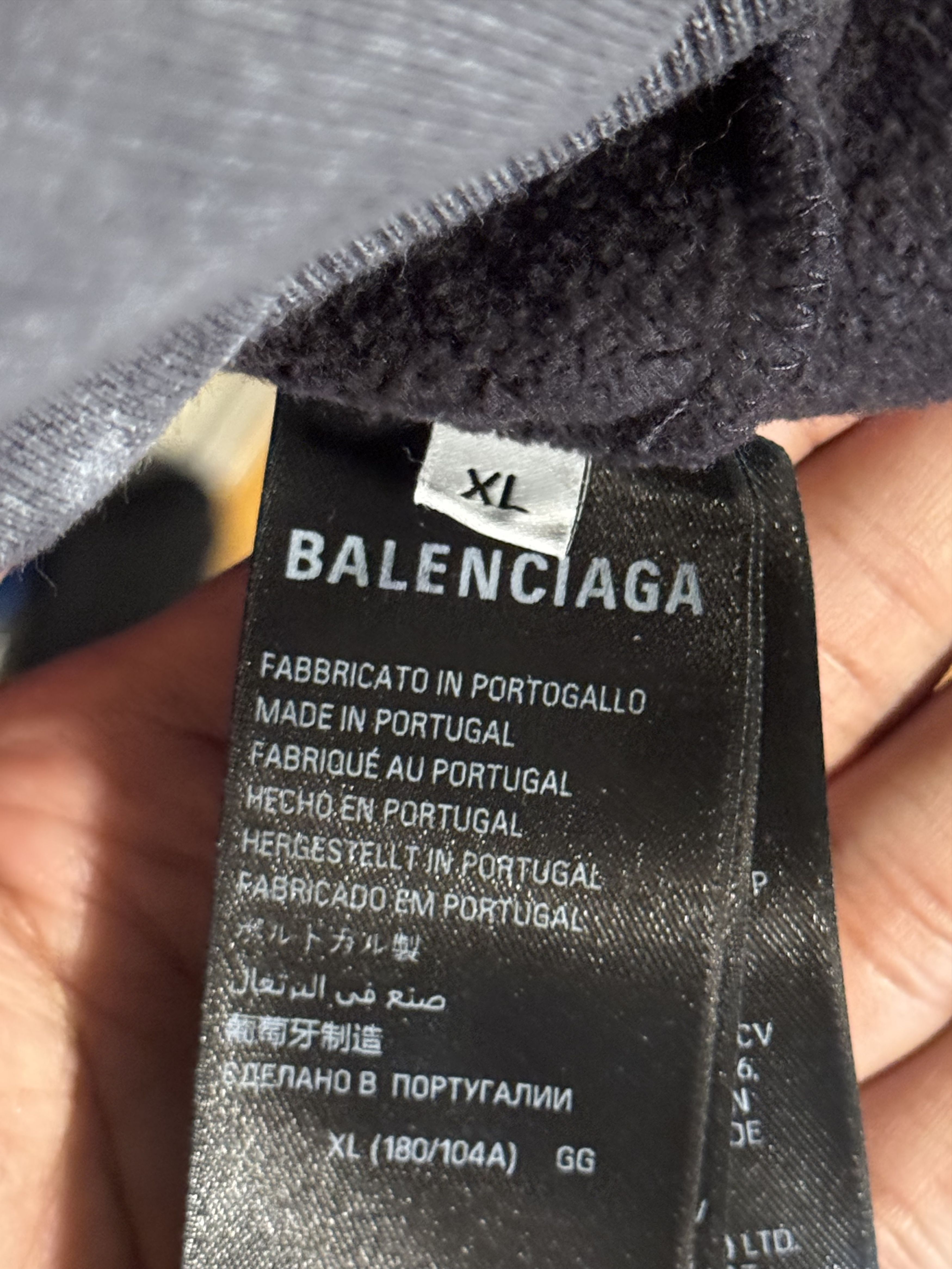 Balenciaga Balenciaga 26' Hoodie Size US XL / EU 56 / 4 - 4 Thumbnail