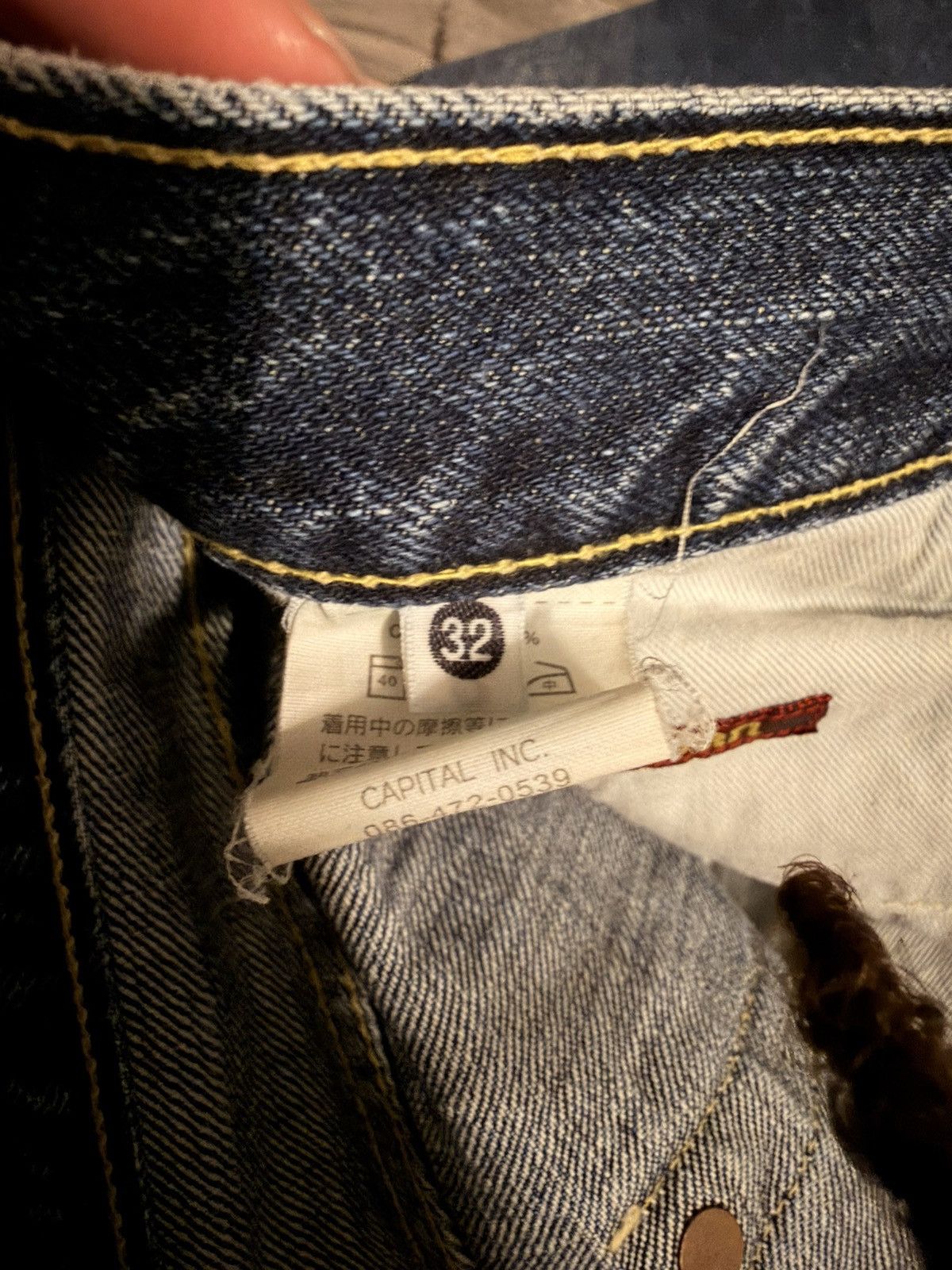 Kapital 90s/00 Kapital Selvedge Denim Size US 30 / EU 46 - 5 Thumbnail