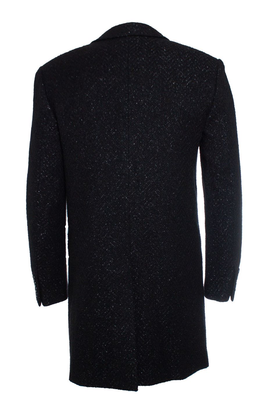 Saint Laurent Paris Saint Laurent, Wool coat with lurex 2018 Size US L / EU 52-54 / 3 - 2 Thumbnail