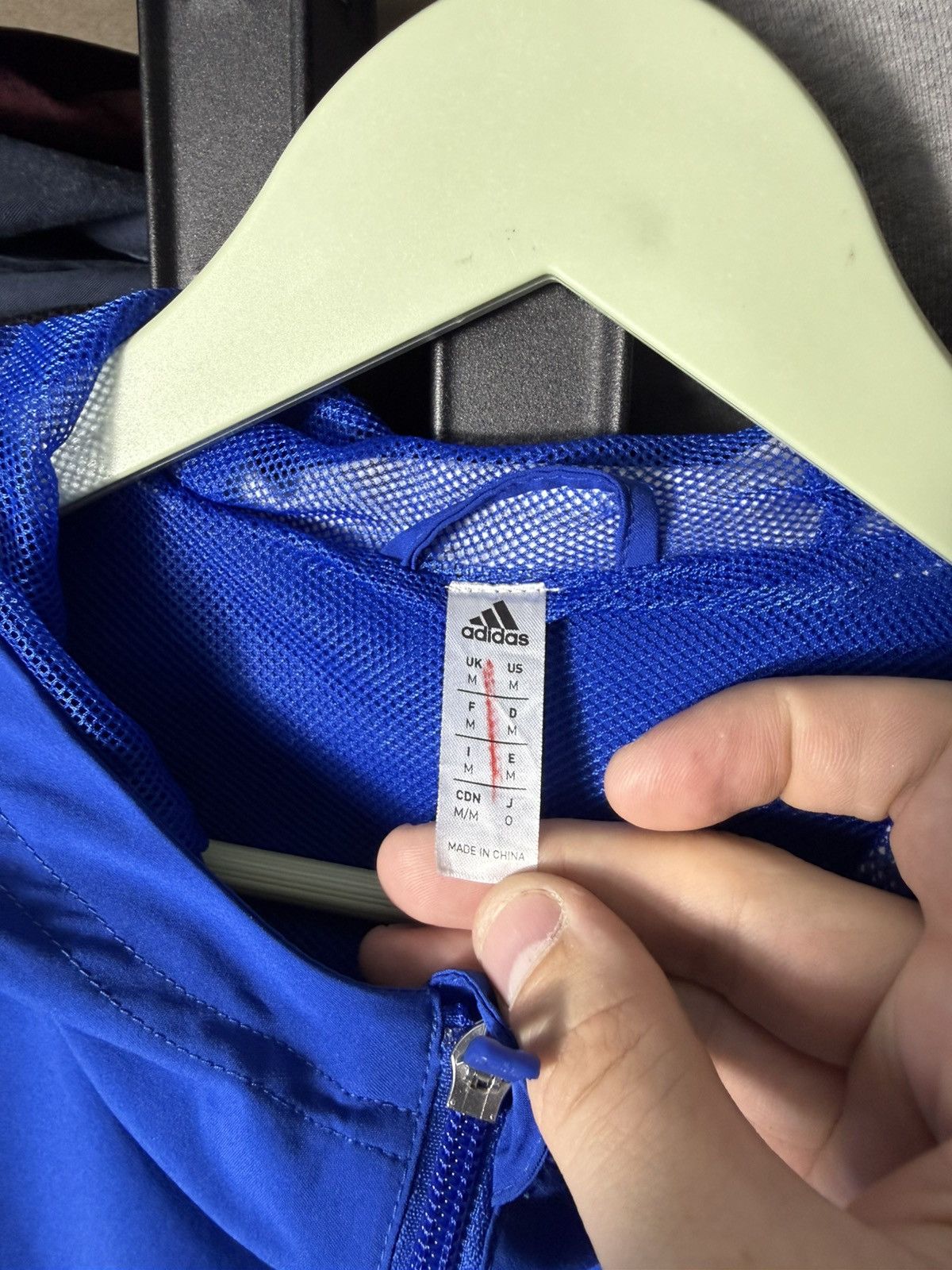 Adidas Adidas Grasshopper Zurich Jacket Blue Football Soccer Zip Size US M / EU 48-50 / 2 - 7 Thumbnail