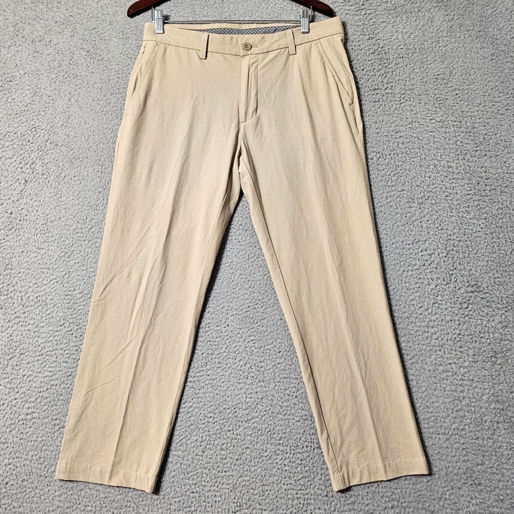 Vineyard Vines Vineyard Vines Pants Mens 32 x 27 Tan Stretch Golf Chino Size US 32 / EU 48 - 5 Thumbnail