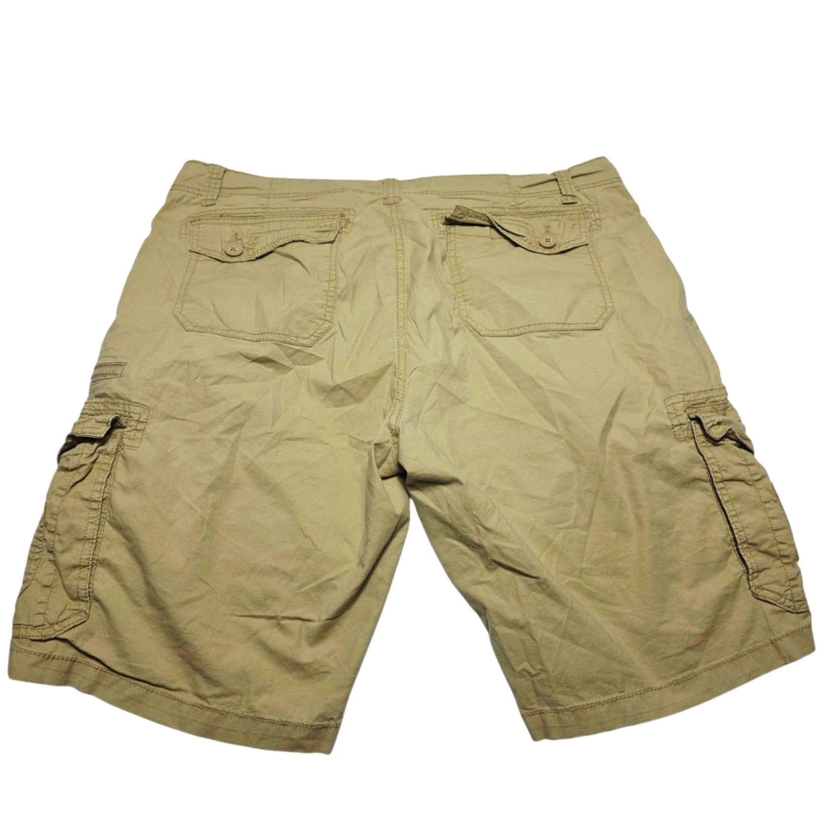 CO Iron Co Cargo Shorts Mens Size 38 Khaki Brown Pockets Hiking Outdoor Mens Size US 38 / EU 54 - 2 Thumbnail
