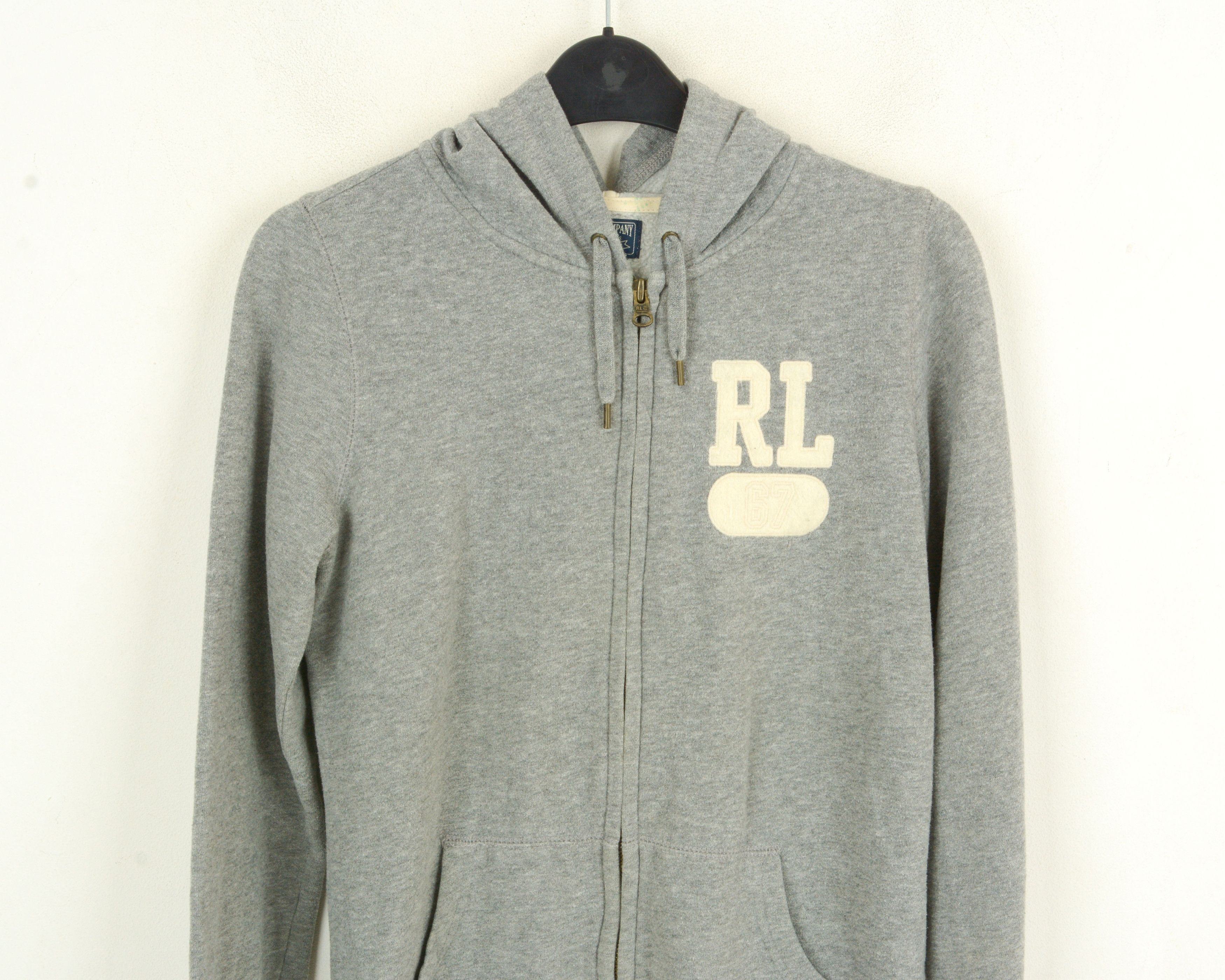 Polo Ralph Lauren Women S Hoodie Jumper Jacket Sweatshirt Zip Up Logo Size S / US 4 / IT 40 - 2 Thumbnail