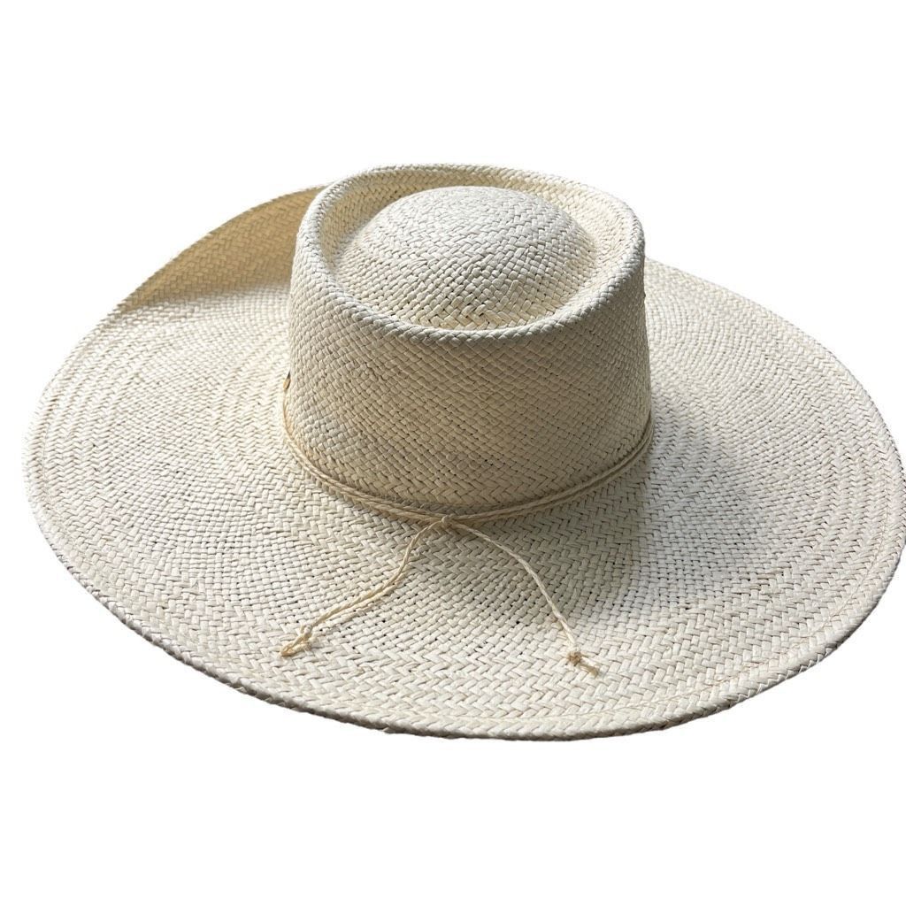 Other Seafolly Sundown Boater Hat in Natural Size ONE SIZE - 6 Thumbnail
