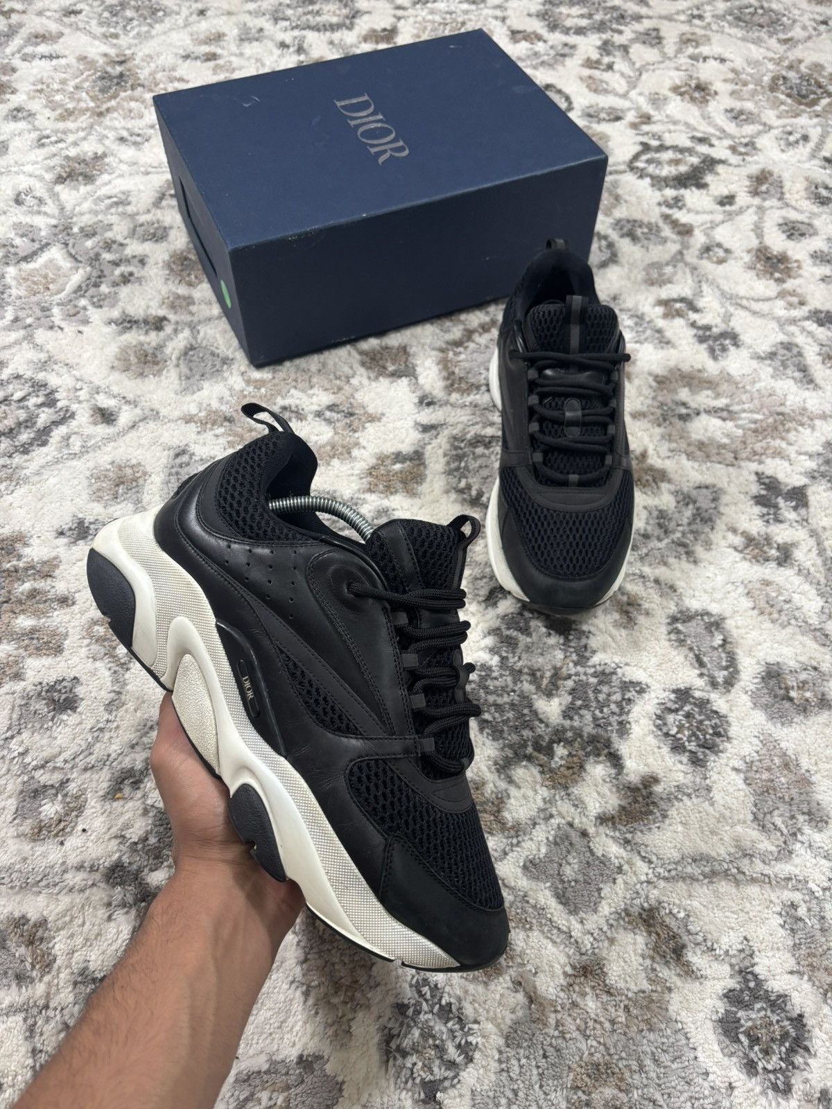Dior Dior B22’s ‘Black & White’ Size US 11 / EU 44 - 1 Thumbnail