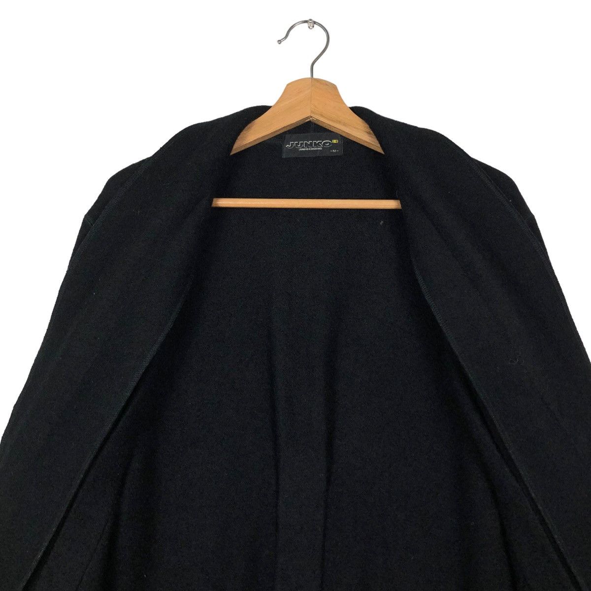 Issey Miyake 🔥Rich Black Punk Design Jacket Bondage Junko Koshino Size US M / EU 48-50 / 2 - 14 Thumbnail