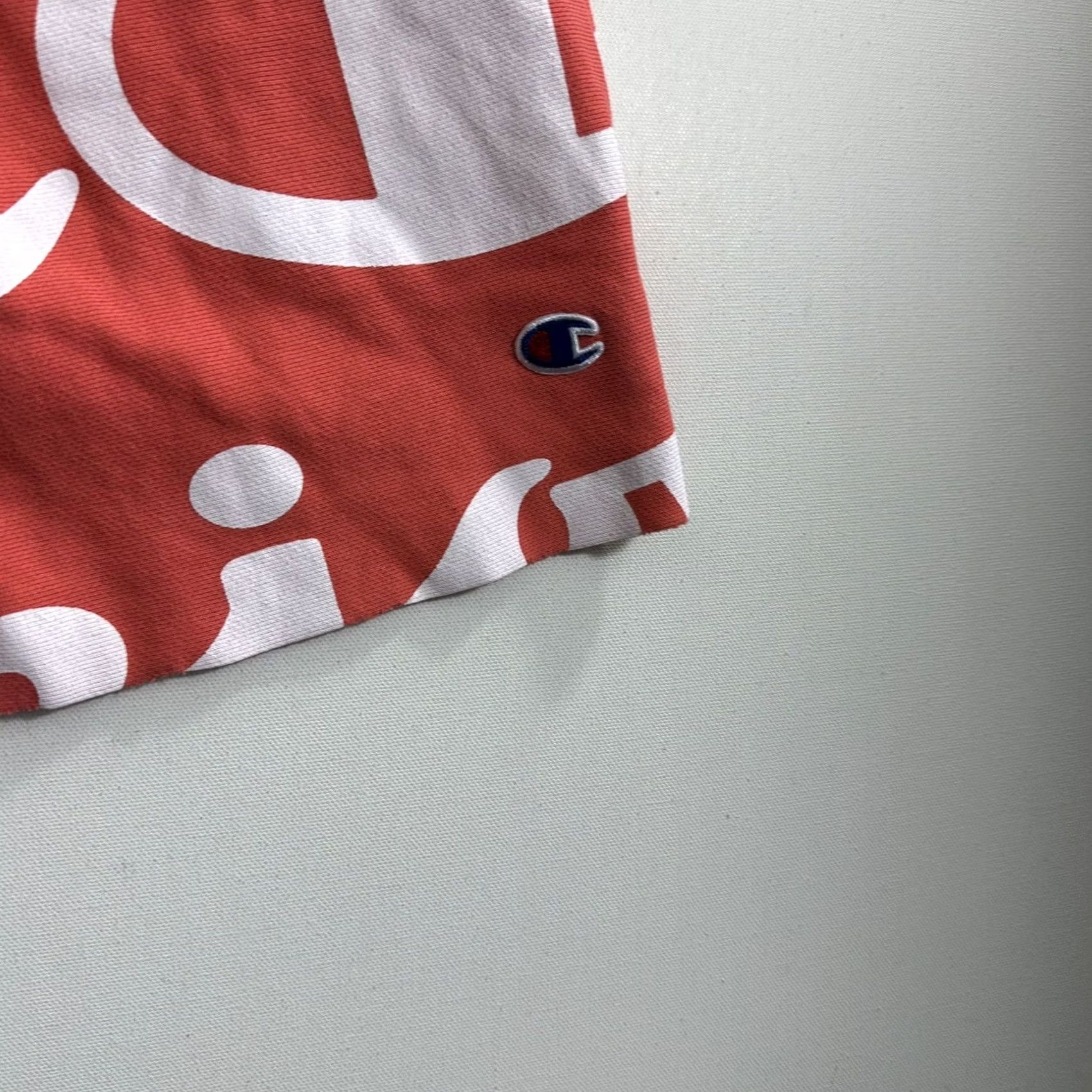 Champion VINTAGE Champion Life Reverse Weave Cut Off Shorts All Over Print Pink Small Men's Size US 29 - 5 Thumbnail
