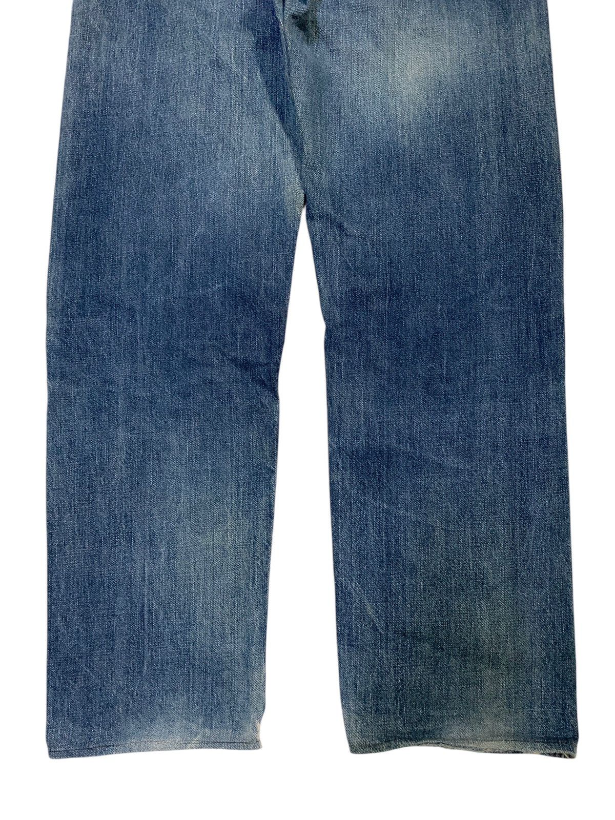 Kapital HR MARKET SELVEDGE BUTTON FLY JAPANESE DISTRESSED DENIM Size US 30 / EU 46 - 11 Thumbnail