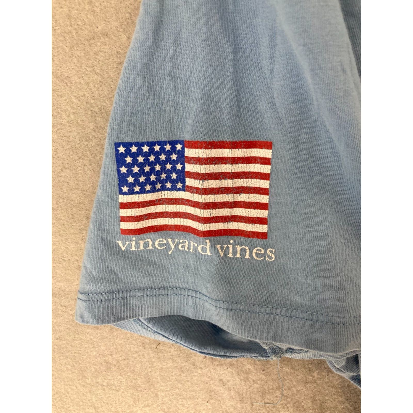 Vineyard Vines Vineyard Vines Mens TShirt Small Blue Americas Cup Whale Bermuda 2017 Size US S / EU 44-46 / 1 - 6 Thumbnail