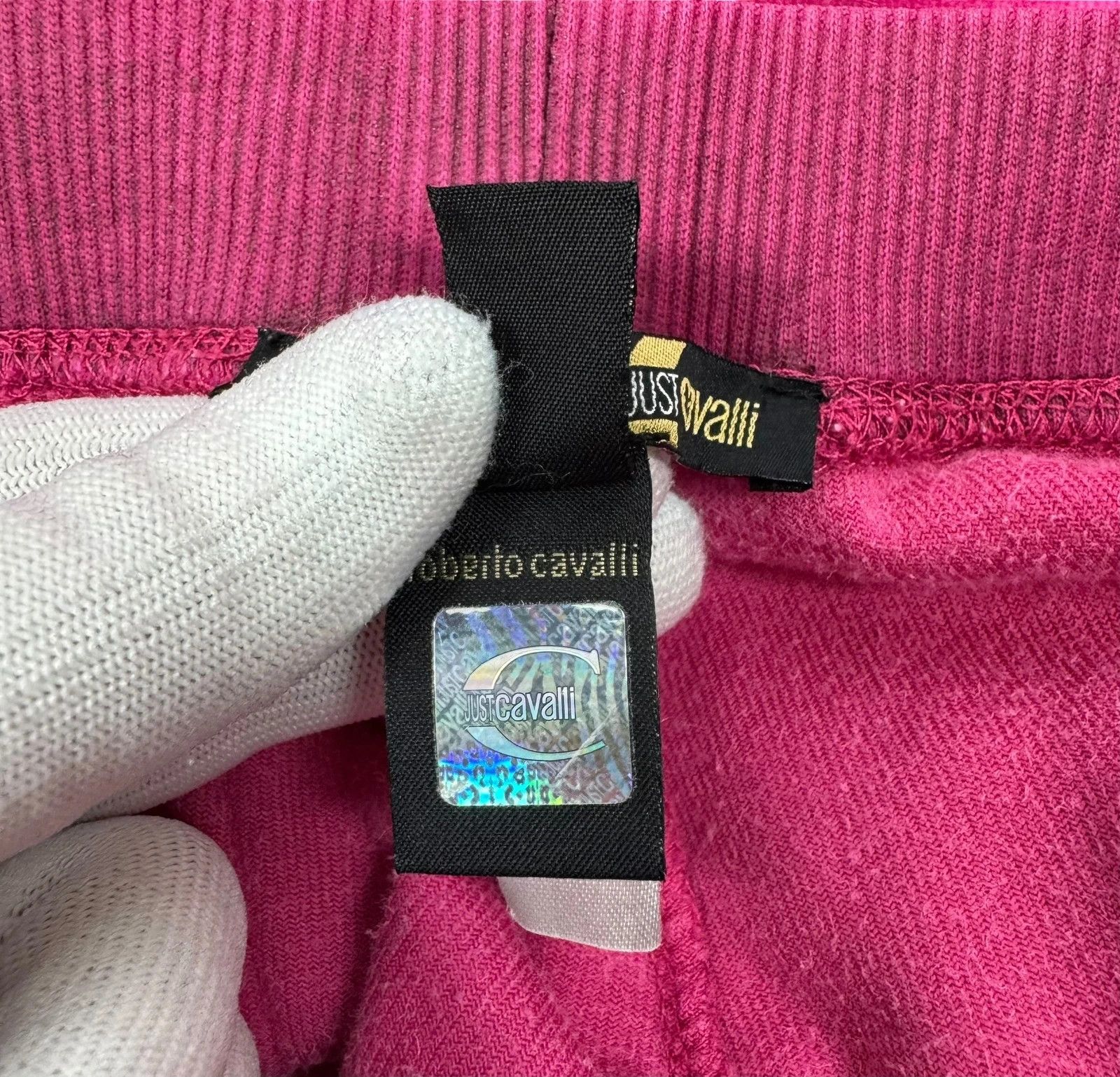 Just Cavalli Just Cavalli Pink Velour Pants size L Size 30" / US 8 / IT 44 - 12 Thumbnail