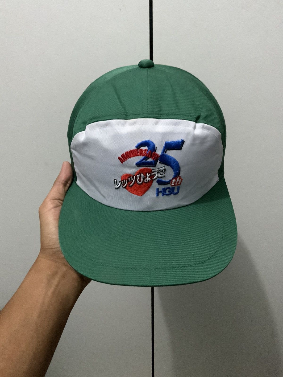 Japanese Brand Japan Anniversary 25th Embroidery Vintage Hat Cap Size ONE SIZE - 1 Thumbnail