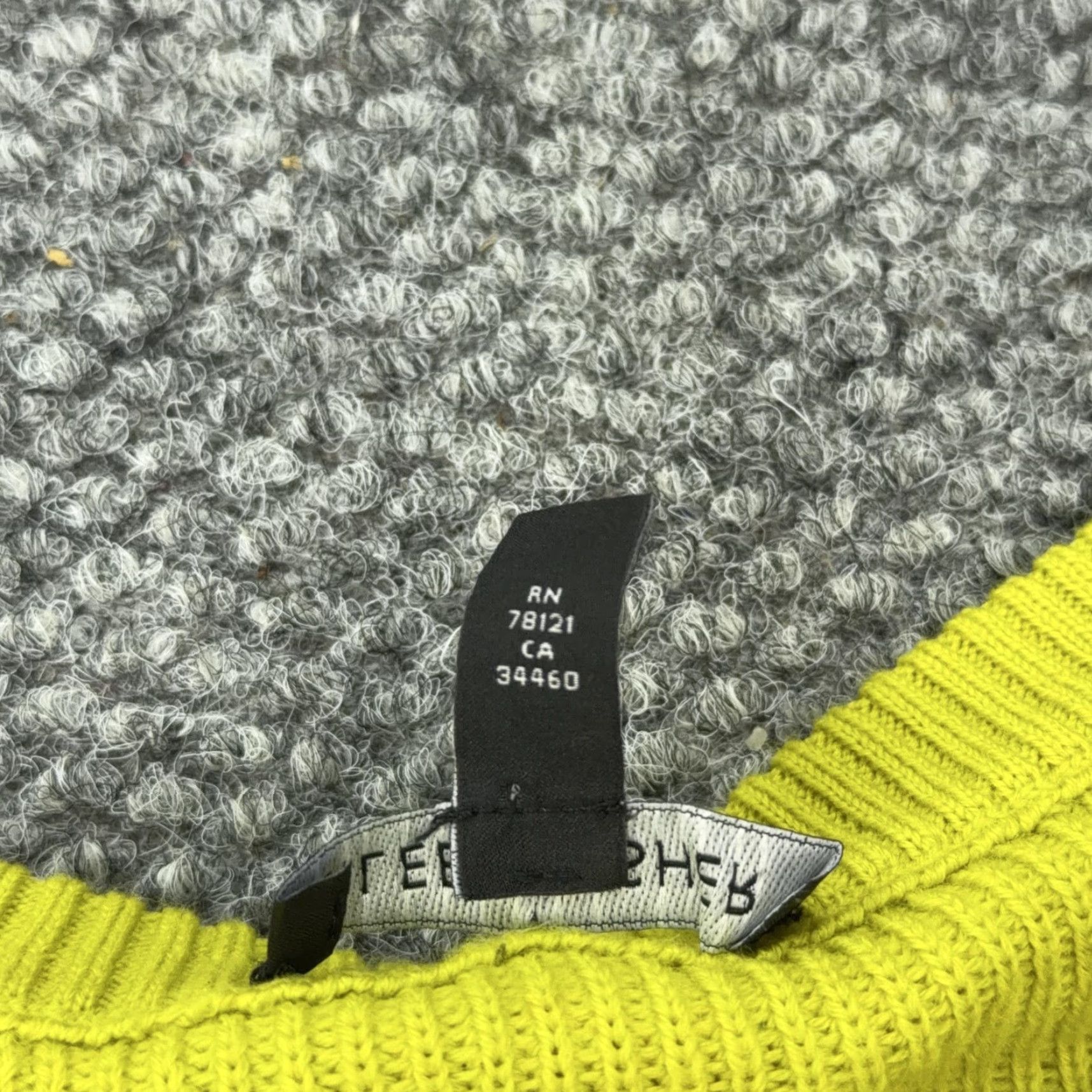 Eileen Fisher Eileen Fisher Sweater Womens Medium Yellow Merino Wool Crewneck Knit Raglan 3/4 Sleeve Pullover Knit's Solid Ribbed Vintage No Size M / US 6-8 / IT 42-44 - 6 Thumbnail