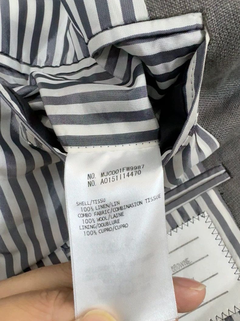Thom Browne Thom Browne size 2 A set of gray suits Size 38S - 5 Thumbnail