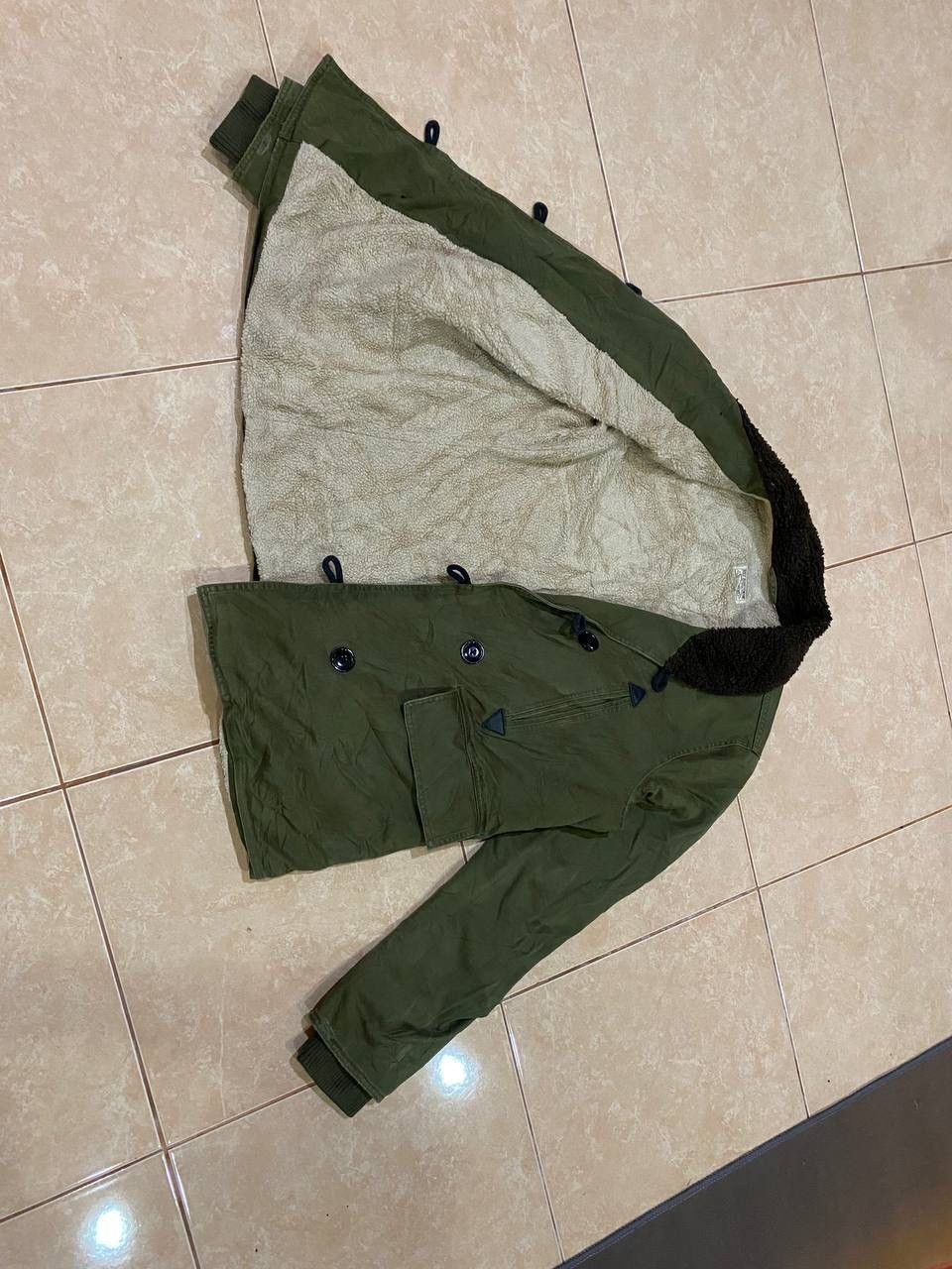 Polo Ralph Lauren Vintage Y2K Polo Ralph Lauren Double Breasted Coat Size US L / EU 52-54 / 3 - 3 Thumbnail