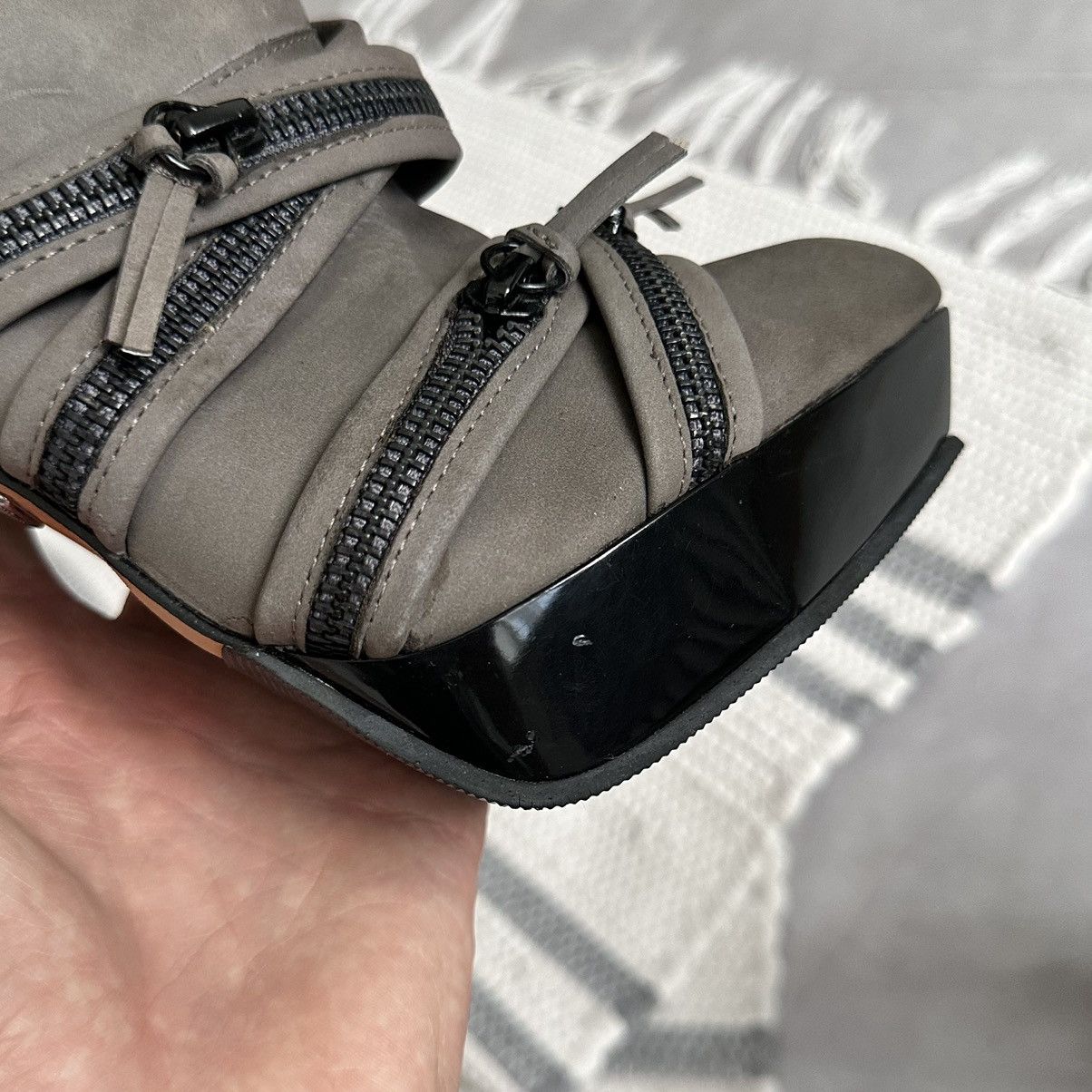 Buffalo London 00s Buffalo London Zipper Heels Leather El Dantes Vibe Size US 8 / IT 38 - 17 Thumbnail