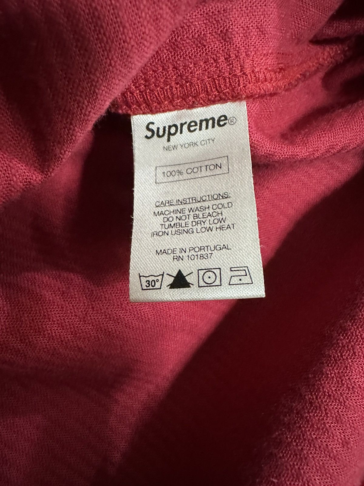 Supreme Supreme FW 14 Heavy Corduroy Shirt - Red, Medium Size US M / EU 48-50 / 2 - 4 Thumbnail