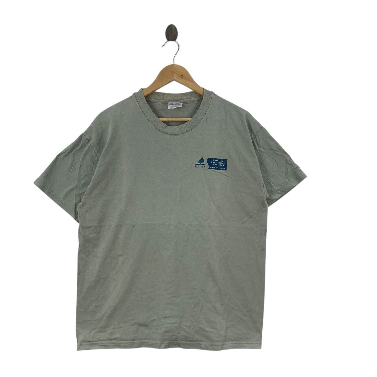 Vintage Vintage 90s ALLOT COMMUNICATIONS High Tech Engineer Tee Size US L / EU 52-54 / 3 - 3 Thumbnail