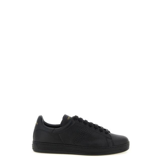 Tom Ford TOM FORD Warwick Black Sneakers New & Authentic (Men's size: Size US 8 / EU 41 - 1 Thumbnail