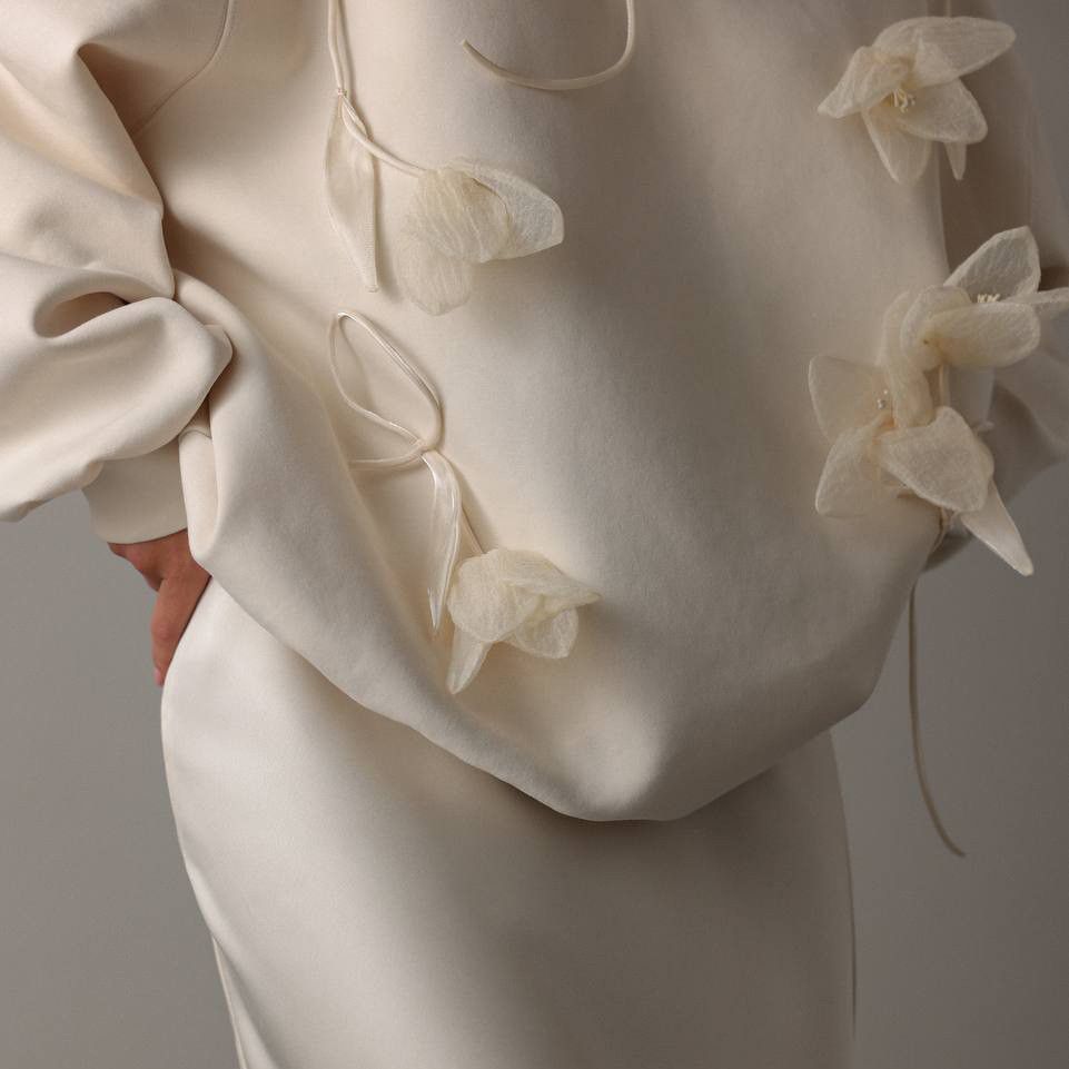 Other White floral sweatshirt Size L / US 10 / IT 46 - 4 Thumbnail