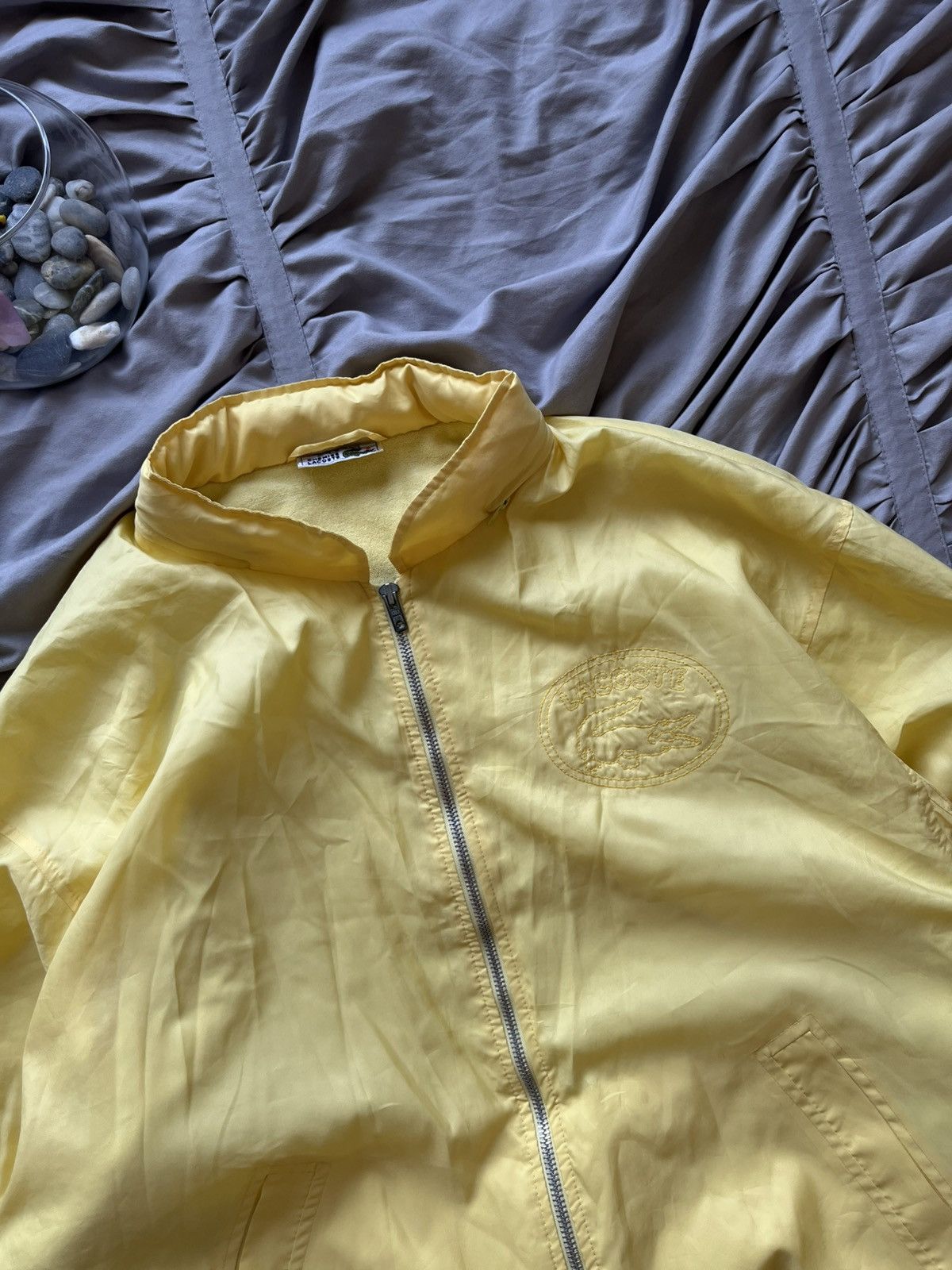 Lacoste Rare Vintage Jacket Lacoste French Archive Y2K Streetwear Size US XL / EU 56 / 4 - 4 Thumbnail