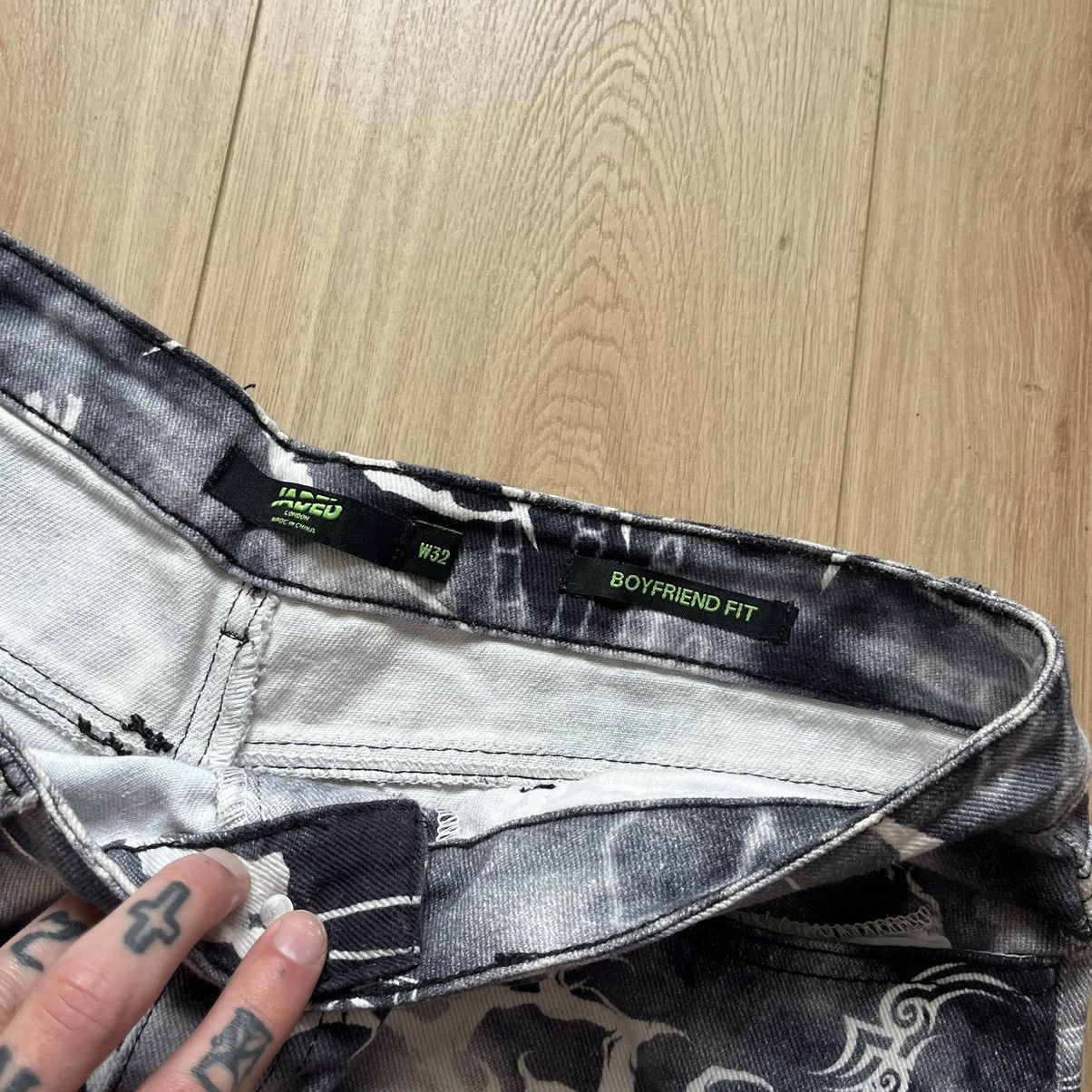 Jaded London Crazy Jaded London Rap Jeans 32 Size US 32 / EU 48 - 3 Thumbnail